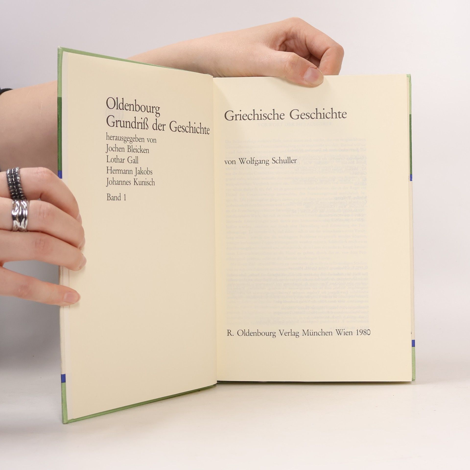 Wolfgang Schuller Oldenbourg Grundriss der Geschichte - 1: Griechische Geschichte