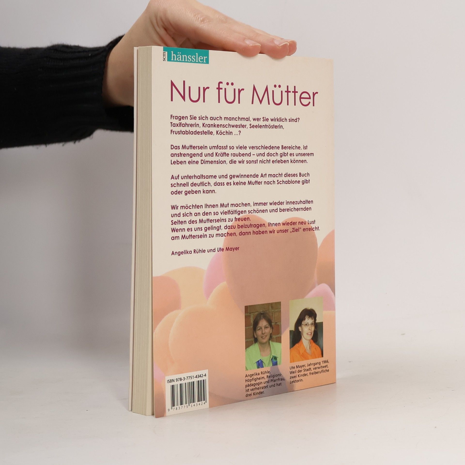 Angelika Rühle Nur für Mütter