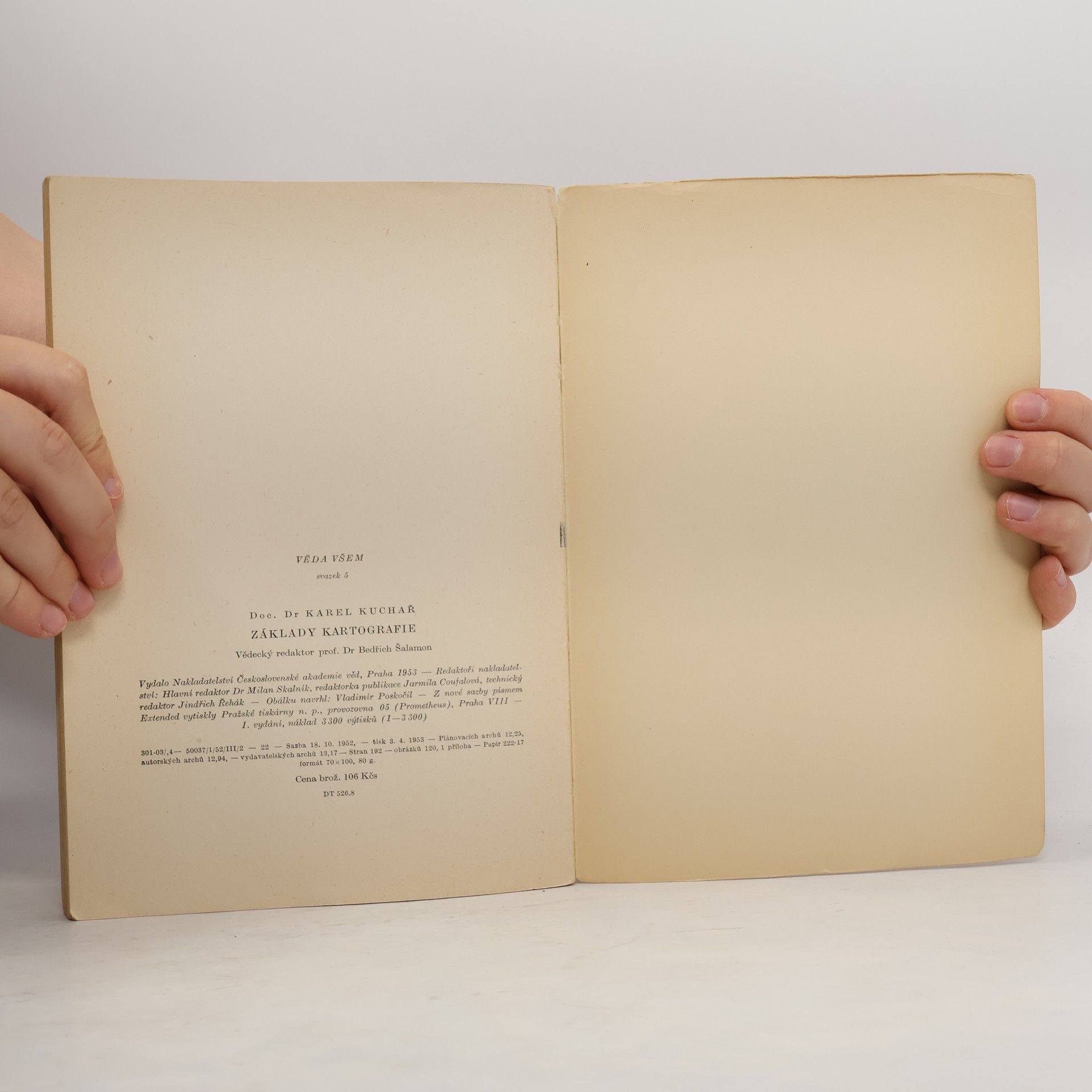 Karel Kuchař Základy kartografie