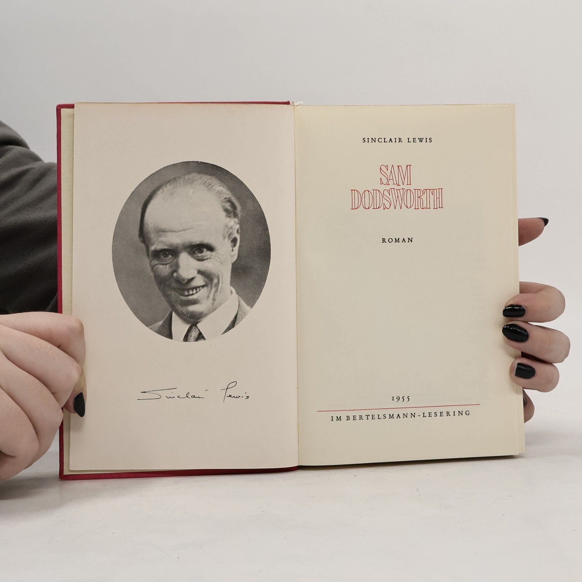 Sinclair Lewis Sam Dodsworth