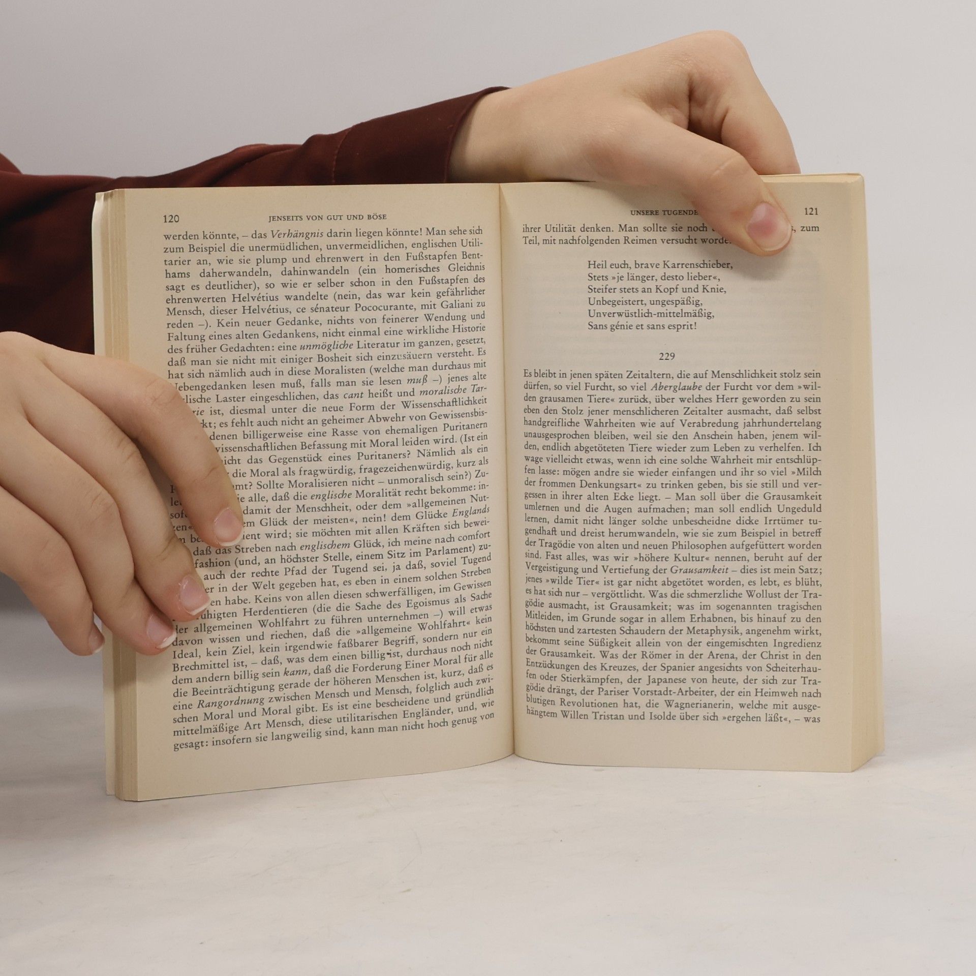 Friedrich Nietzsche Jenseits von Gut und Böse