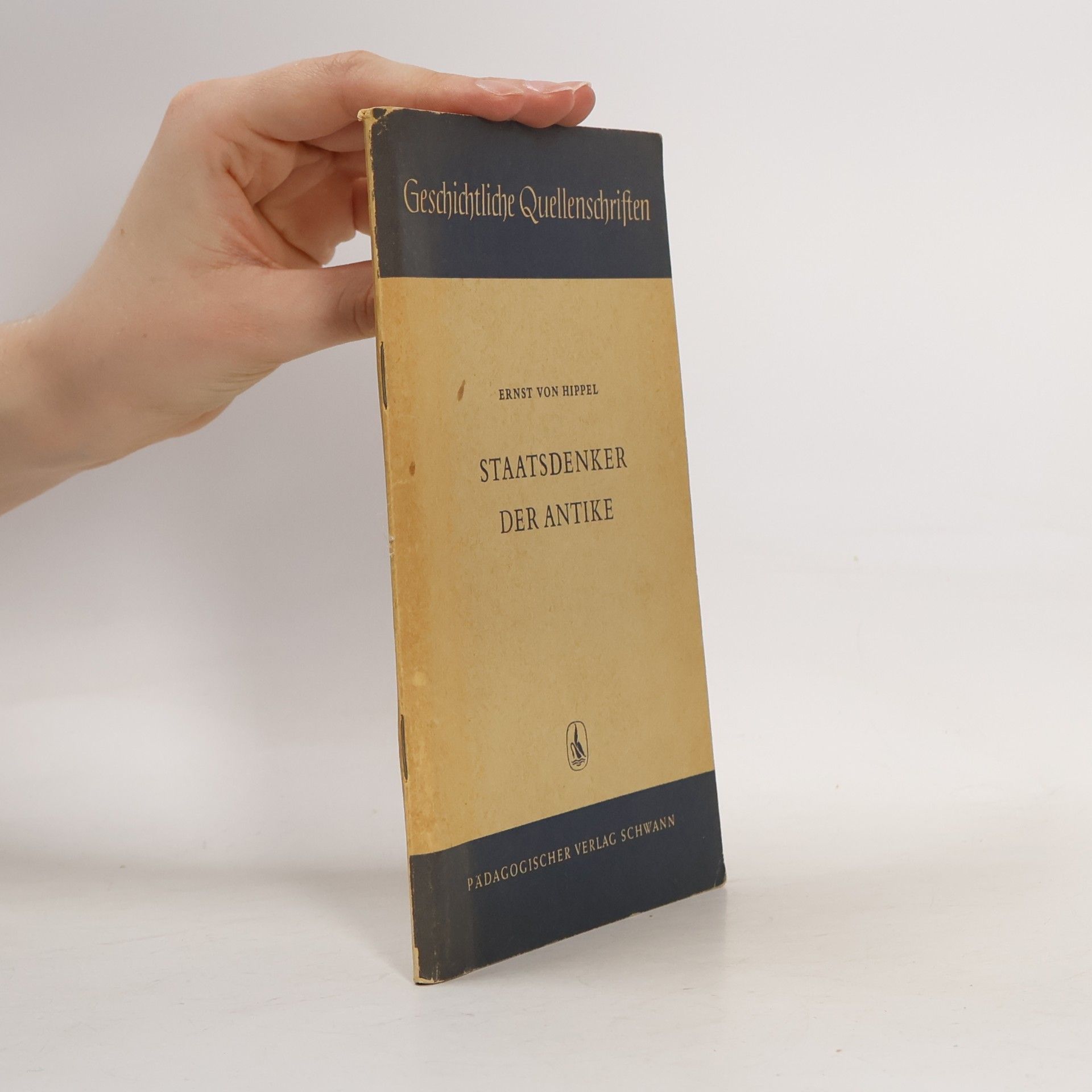 Ernst von Hippel Staatsdenker der Antike