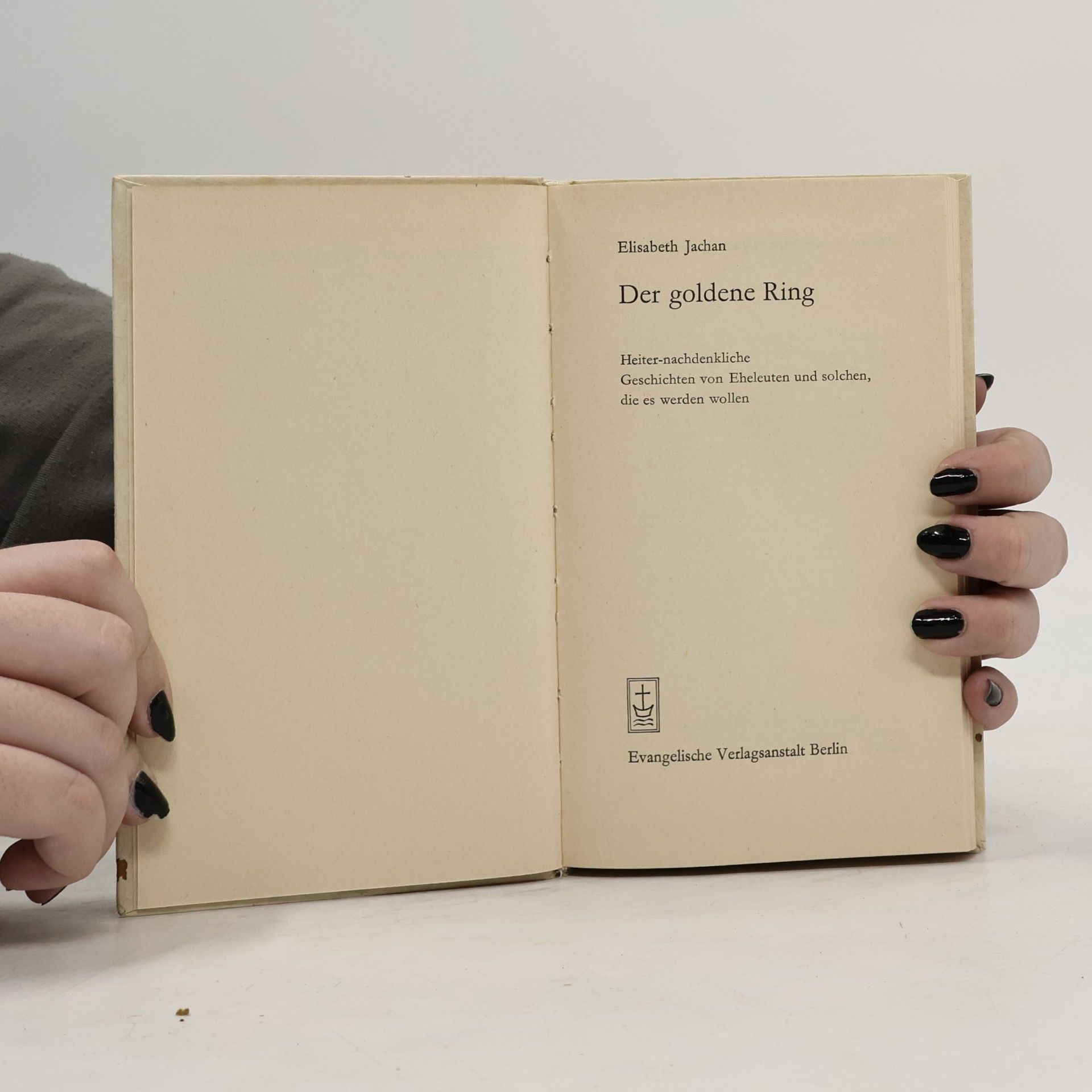 Elisabeth Jachan Der goldene Ring