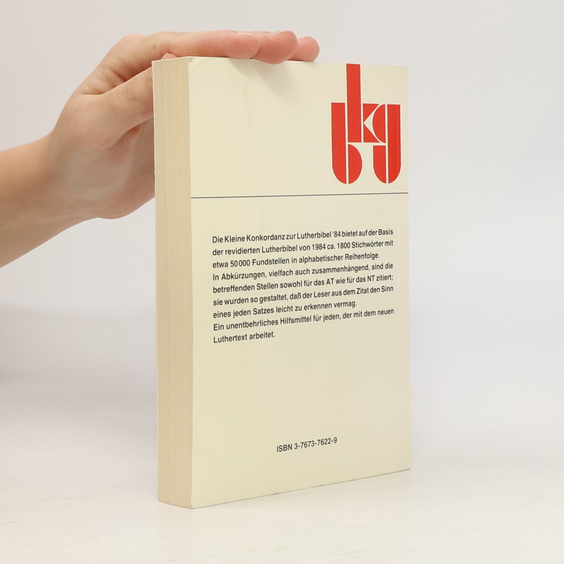Autorenkollektiv Kleine Konkordanz zur Lutherbibel '84. Unter Benutzung der Lutherbibel in der revidierten Fassung von 1984