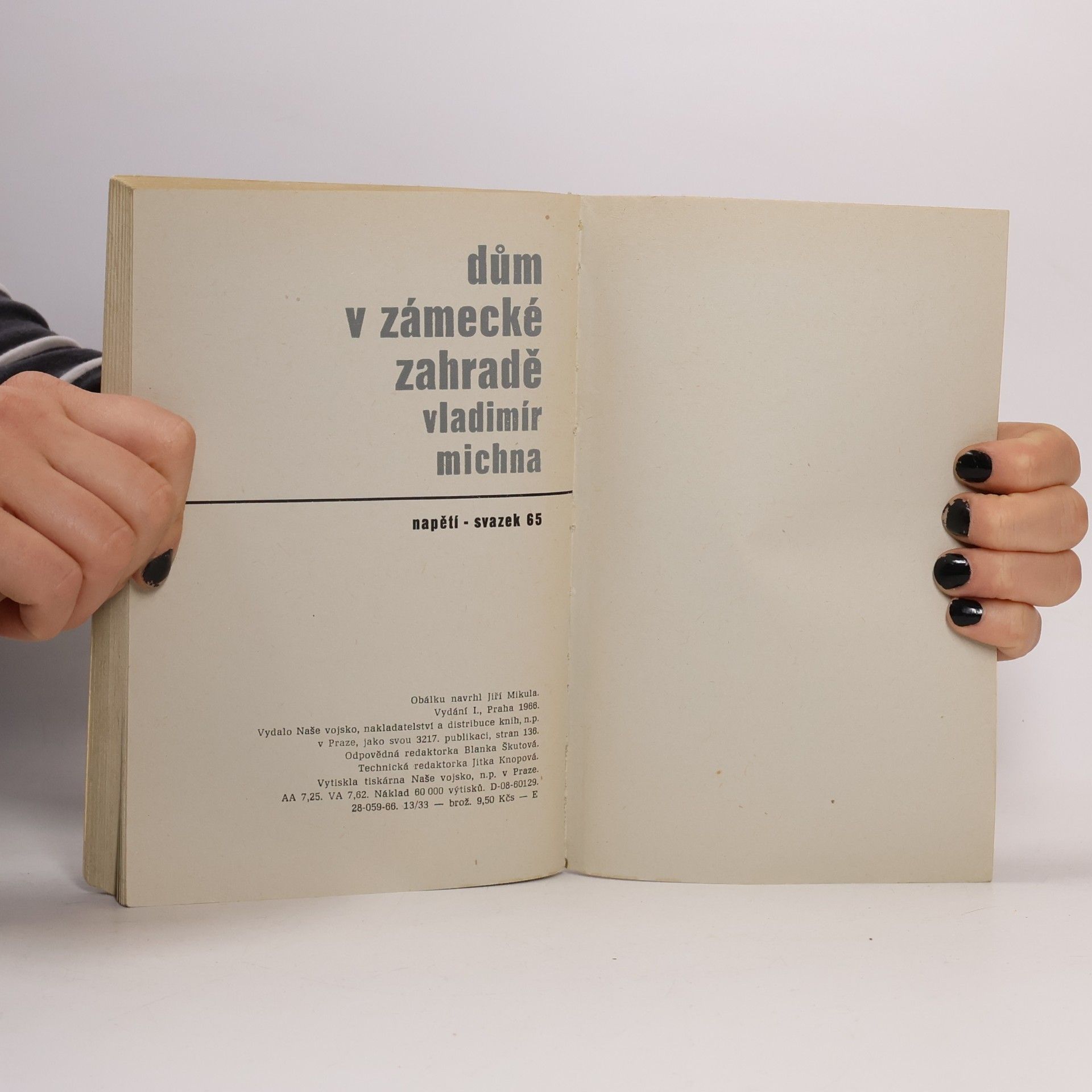 Vladimír Michna Dům v zámecké zahradě