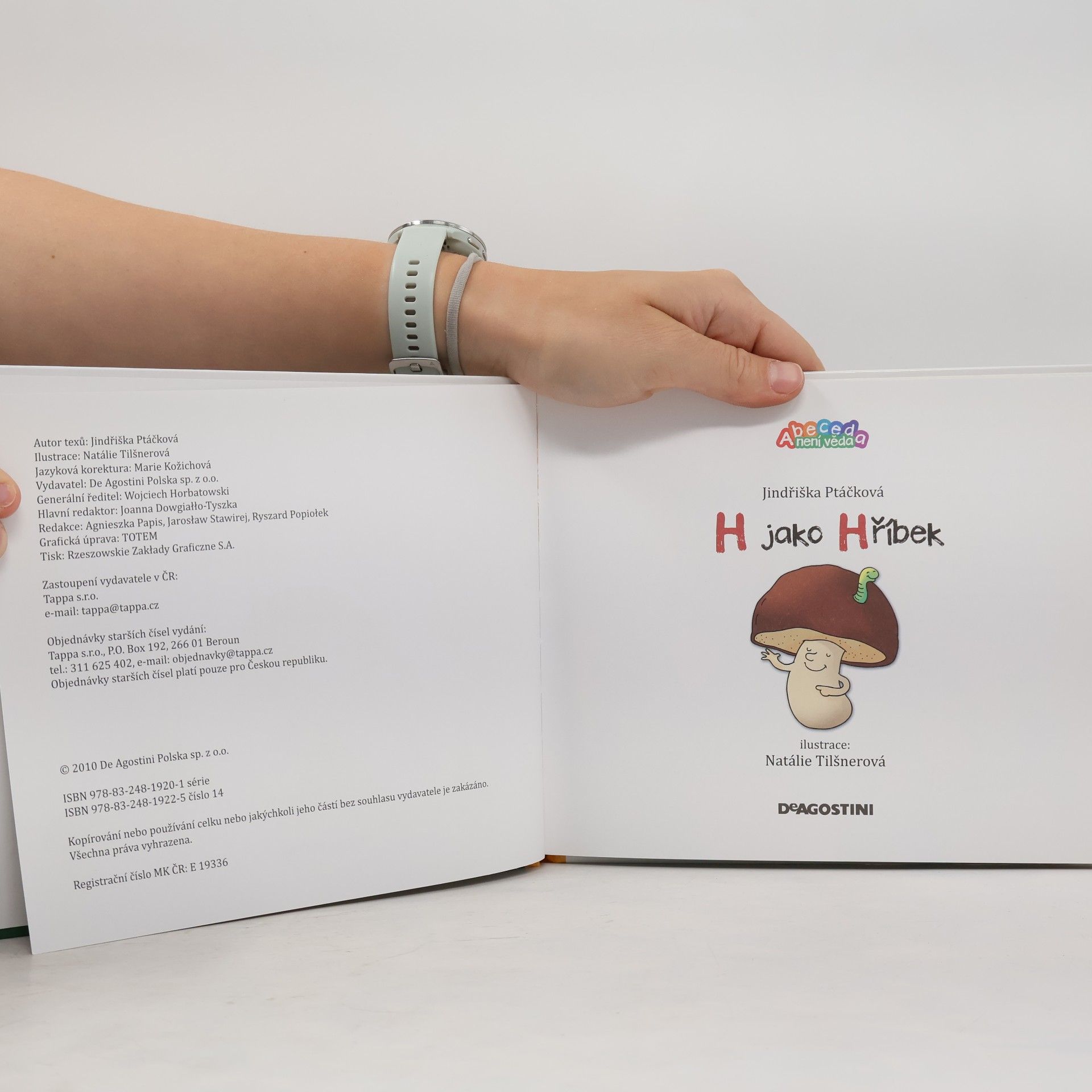 Collectif d'auteurs H jako hříbek