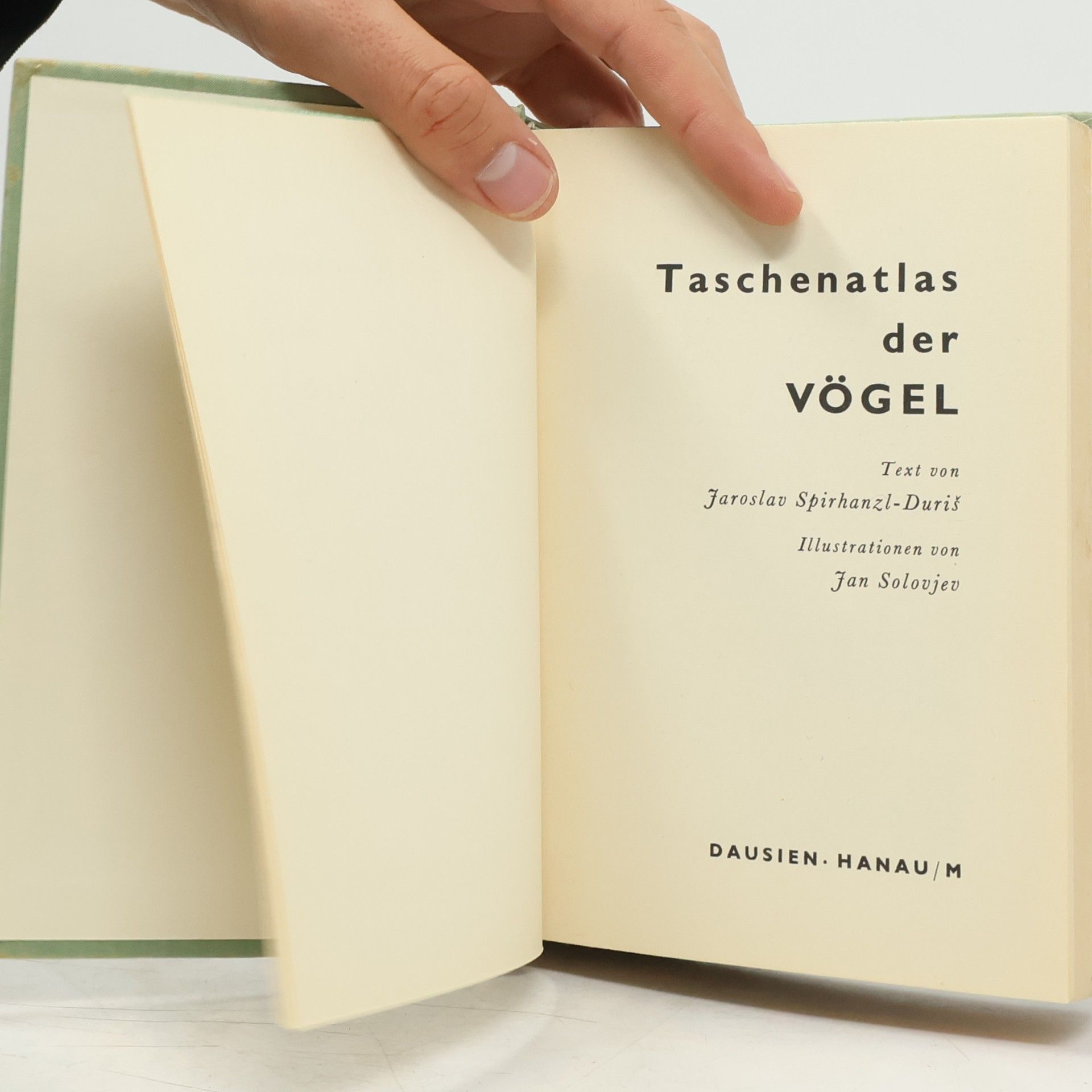 Jaroslav Spirhanzl Duriš Taschenatlas der Vögel