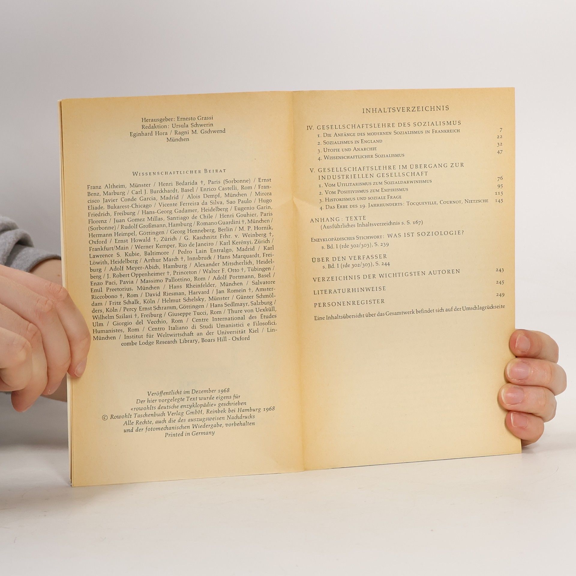 Friedrich Jonas Geschichte der Soziologie II