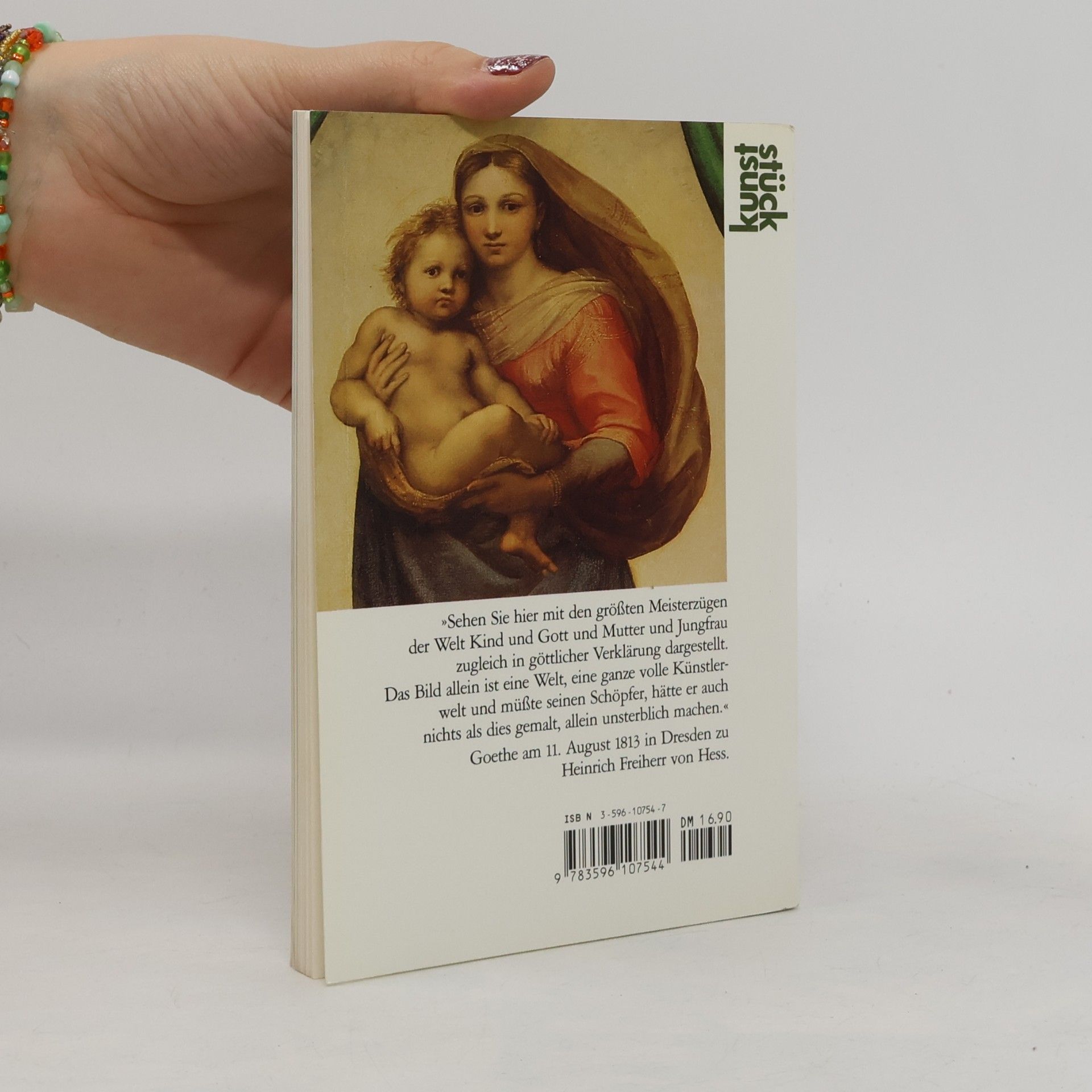 Donat de Chapeaurouge Raffael, Sixtinische Madonna