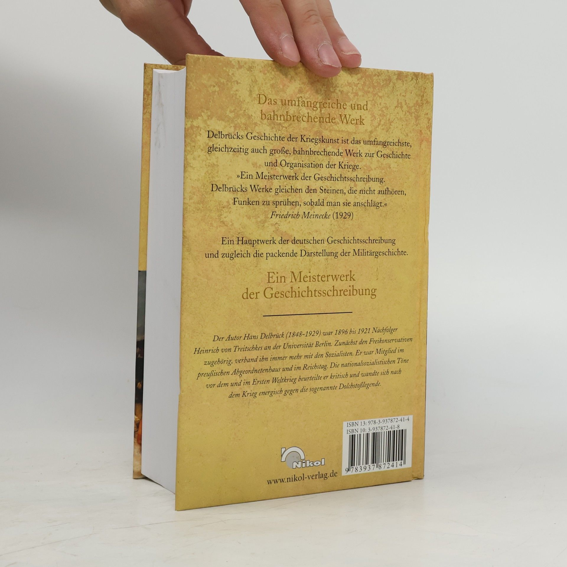 Hans Delbrück Geschichte der Kriegskunst 1/2