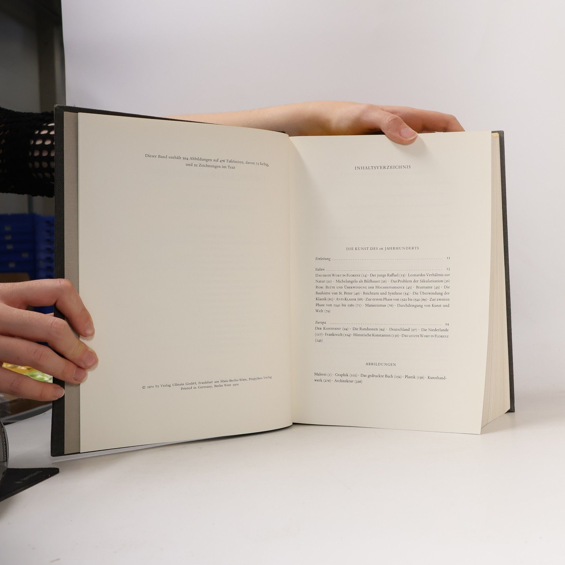 Georg Kauffmann Propyläen Kunstgeschichte 8. Die Kunst des 16. Jahrhunderts