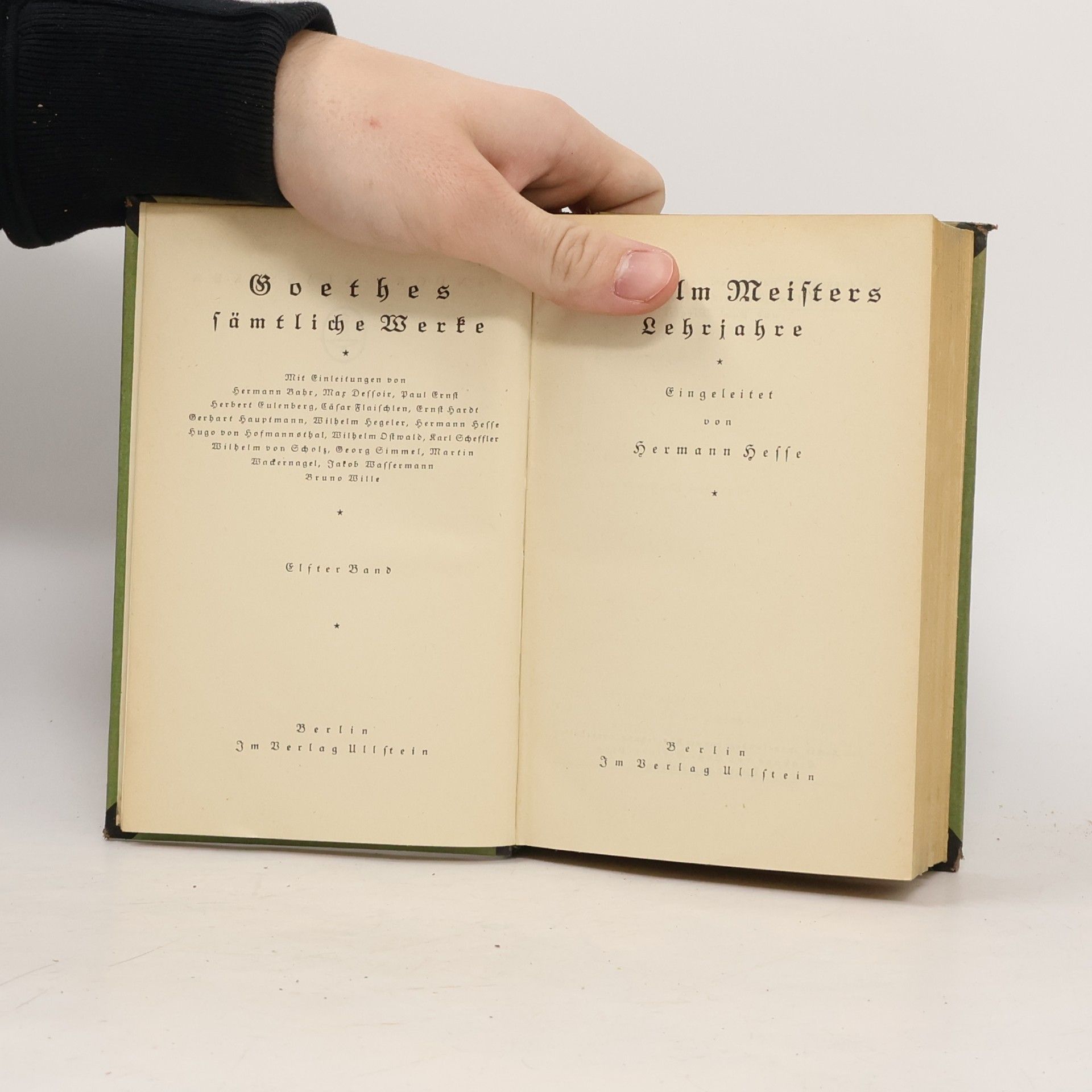 Johann Wolfgang von Goethe Goethe 11. Wilhelm Meisters Lehrjahre
