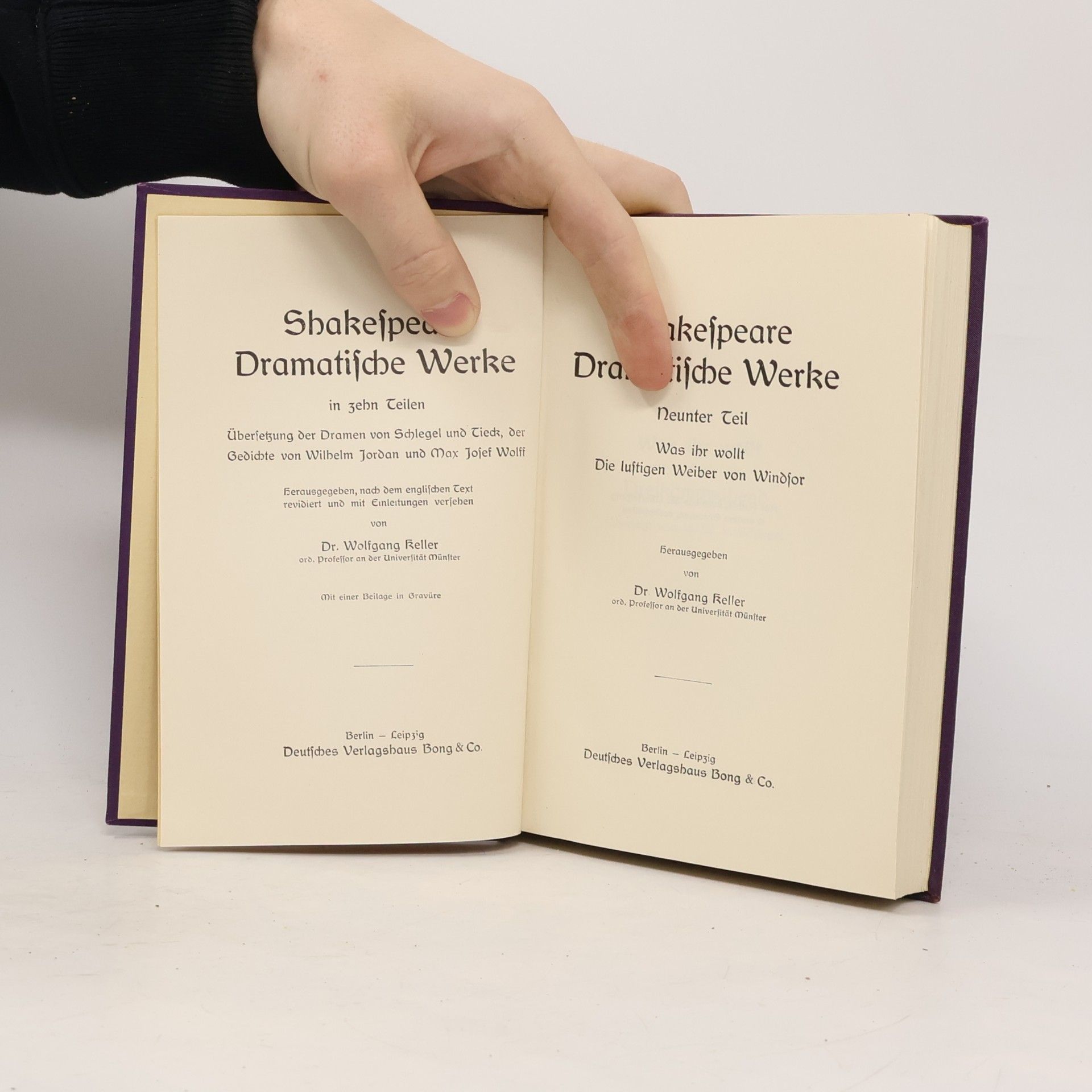 William Shakespeare Shakespeare Dramatische Werke 9-10