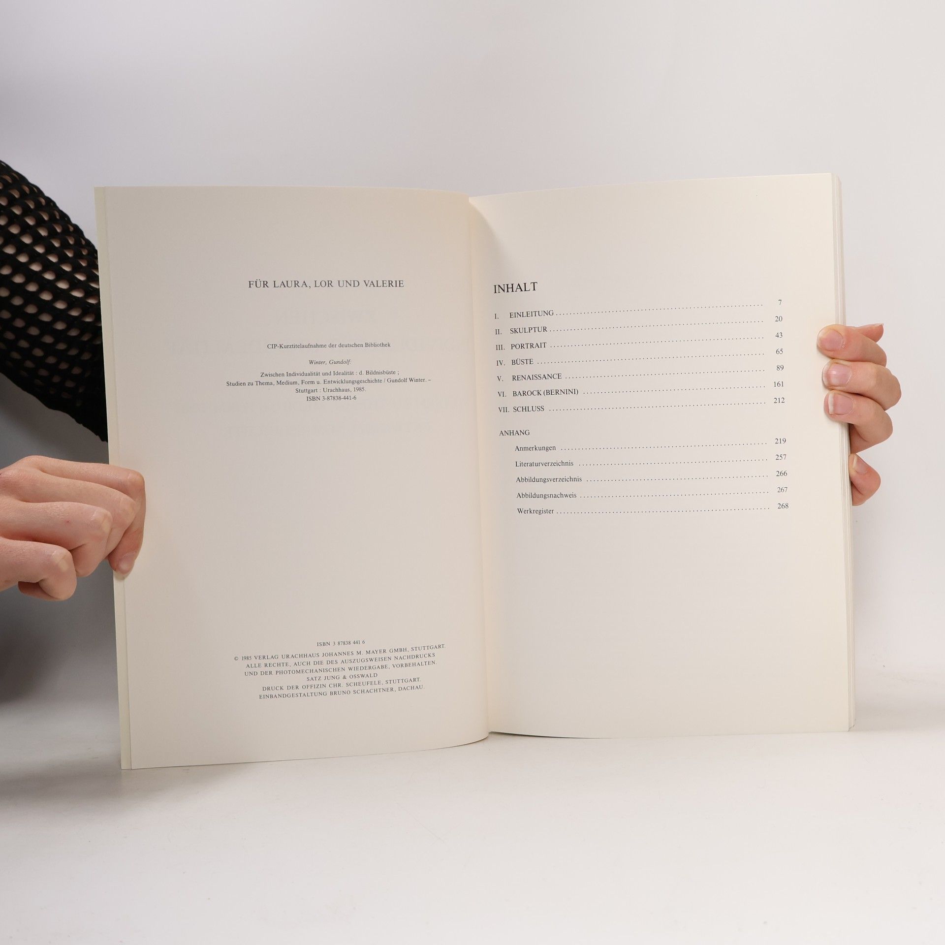 Gundolf Winter Zwischen Individualität und Idealität: Die Bildnisbüste