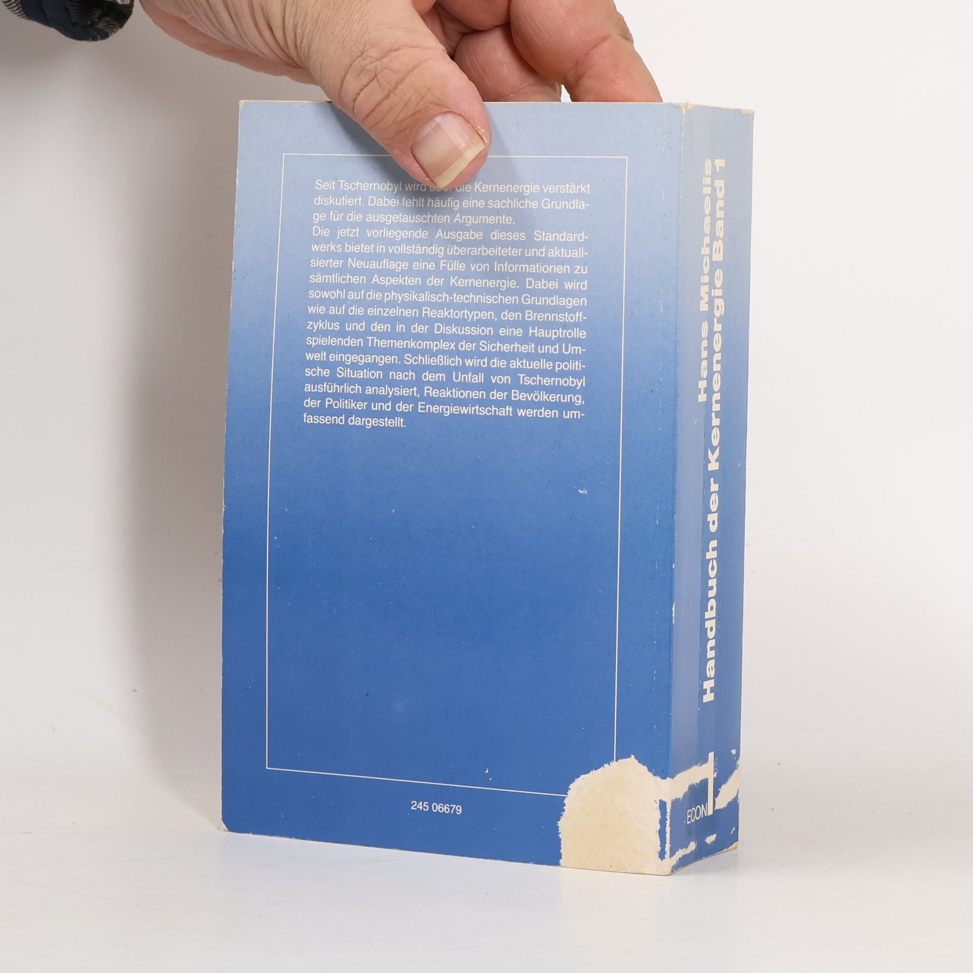 Hans Michaelis Handbuch der Kernenergie