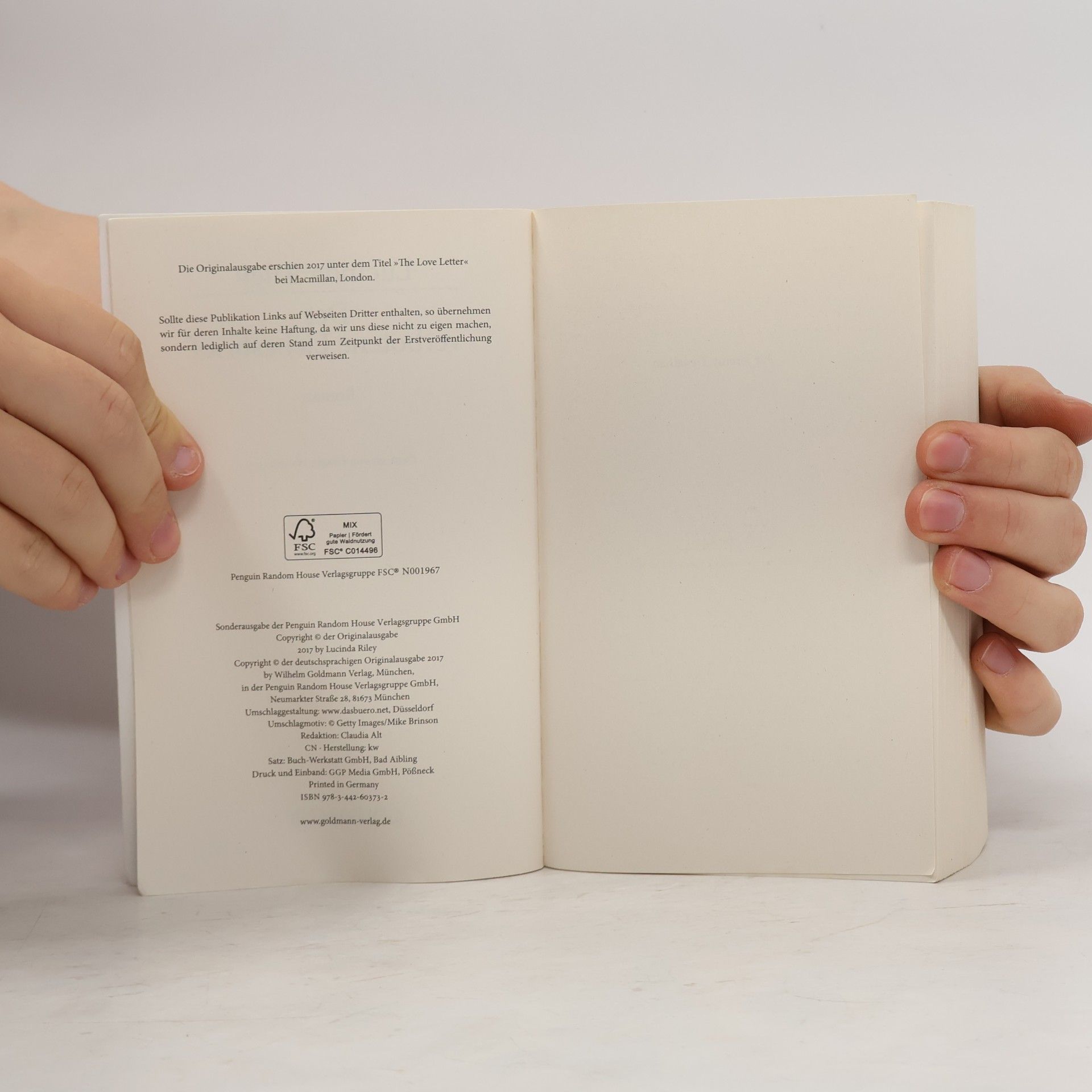 Lucinda Riley Der verbotene Liebesbrief