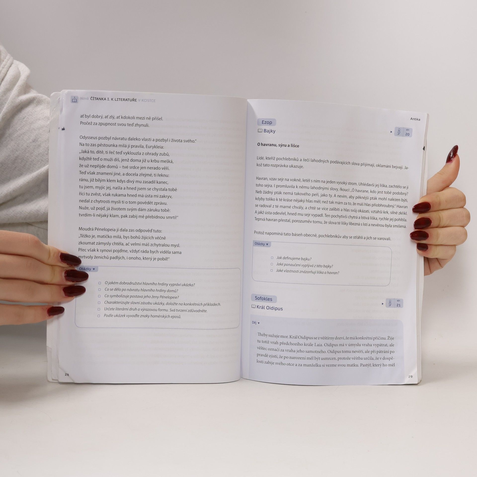 Jana Mrózková Nová čítanka I. k Literatuře v kostce pro SŠ