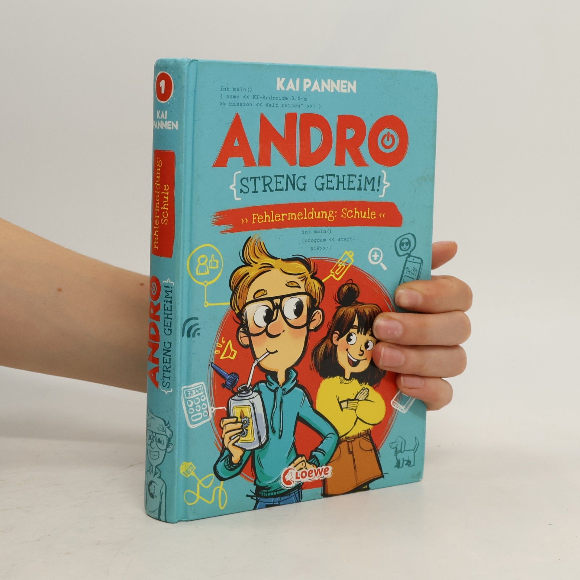 Andro, streng geheim! (Band 1) - Fehlermeldung: Schule