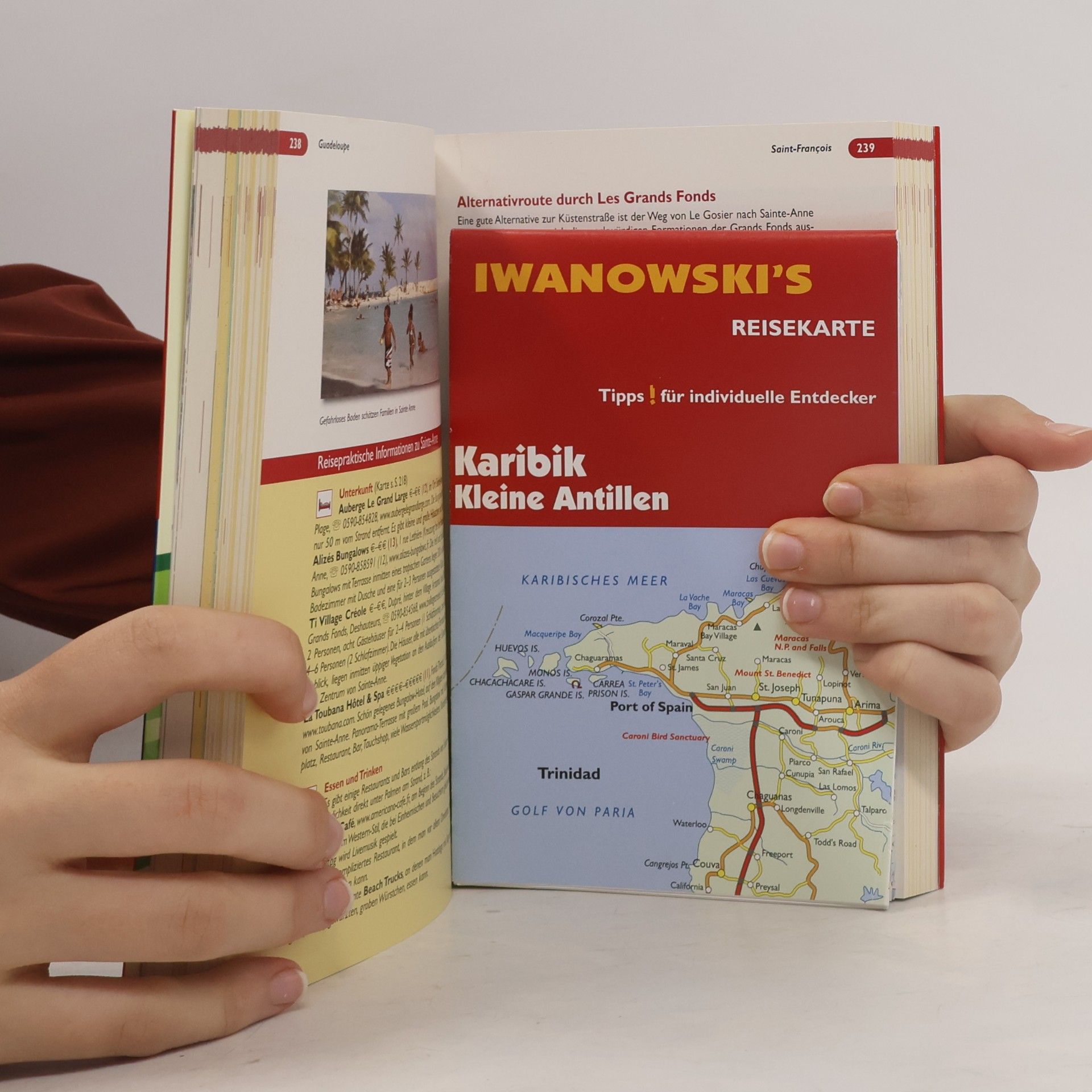 Heidrun Brockmann Iwanowski's: Karibik Kleine Antillen - 10. Auflage! Mit Reisekarte