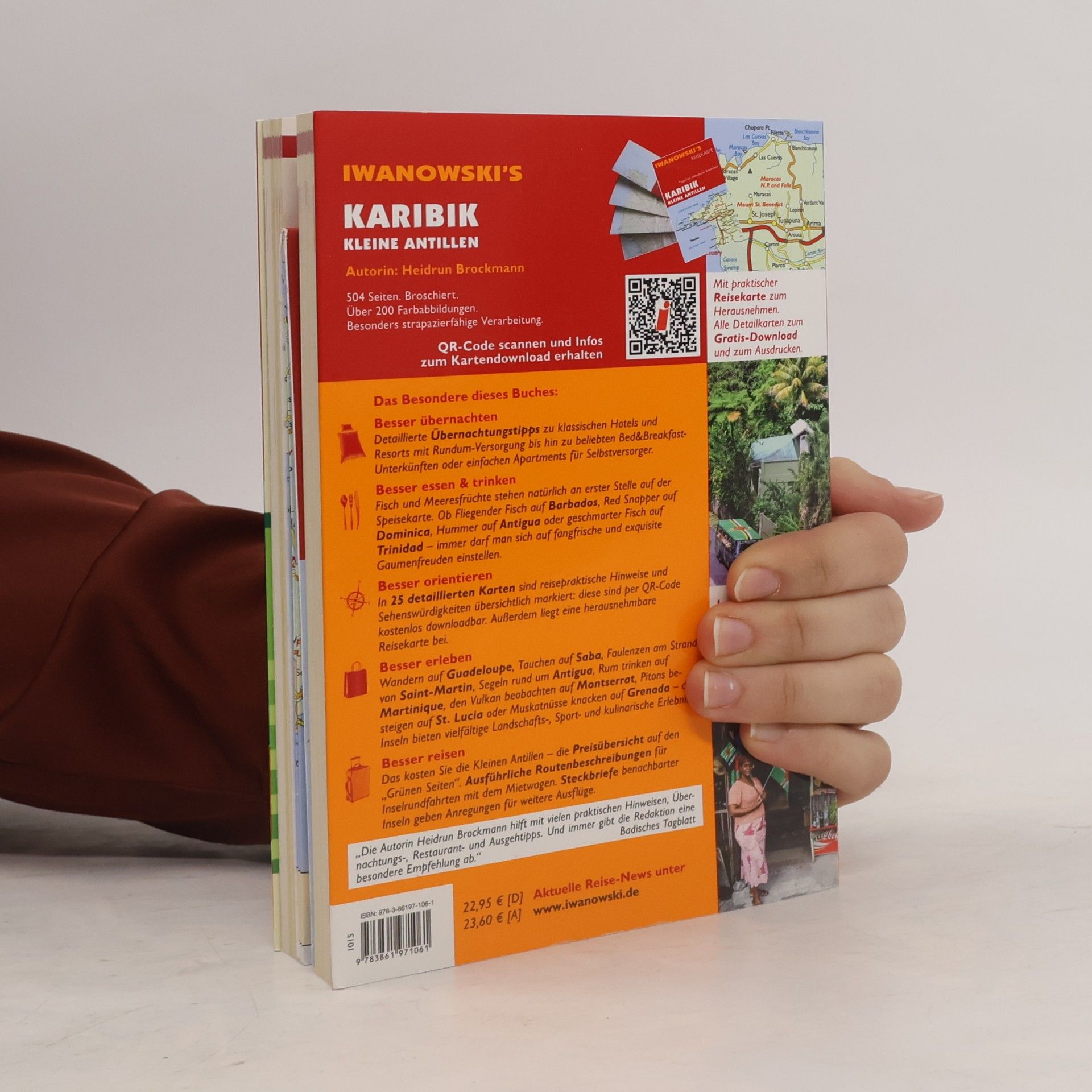 Heidrun Brockmann Iwanowski's: Karibik Kleine Antillen - 10. Auflage! Mit Reisekarte