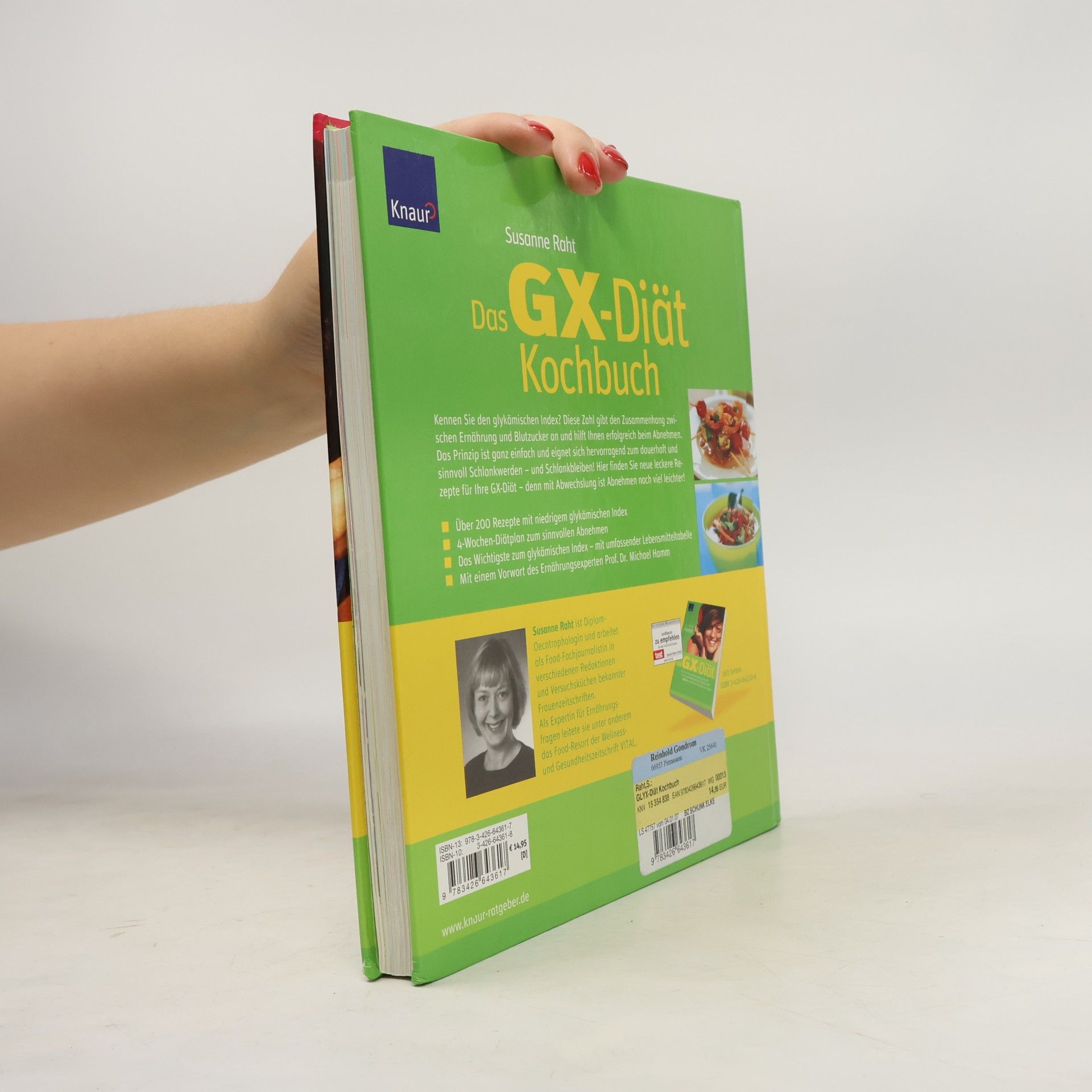 Susanne Legien Raht Das GX-Diät-Kochbuch