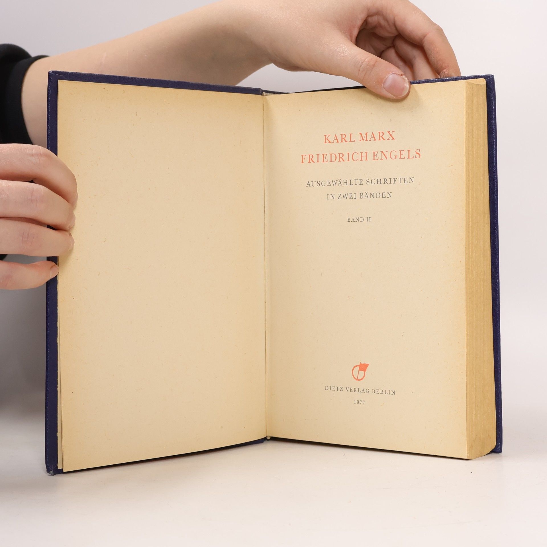 Karl Marx Ausgewählte Schriften II.
