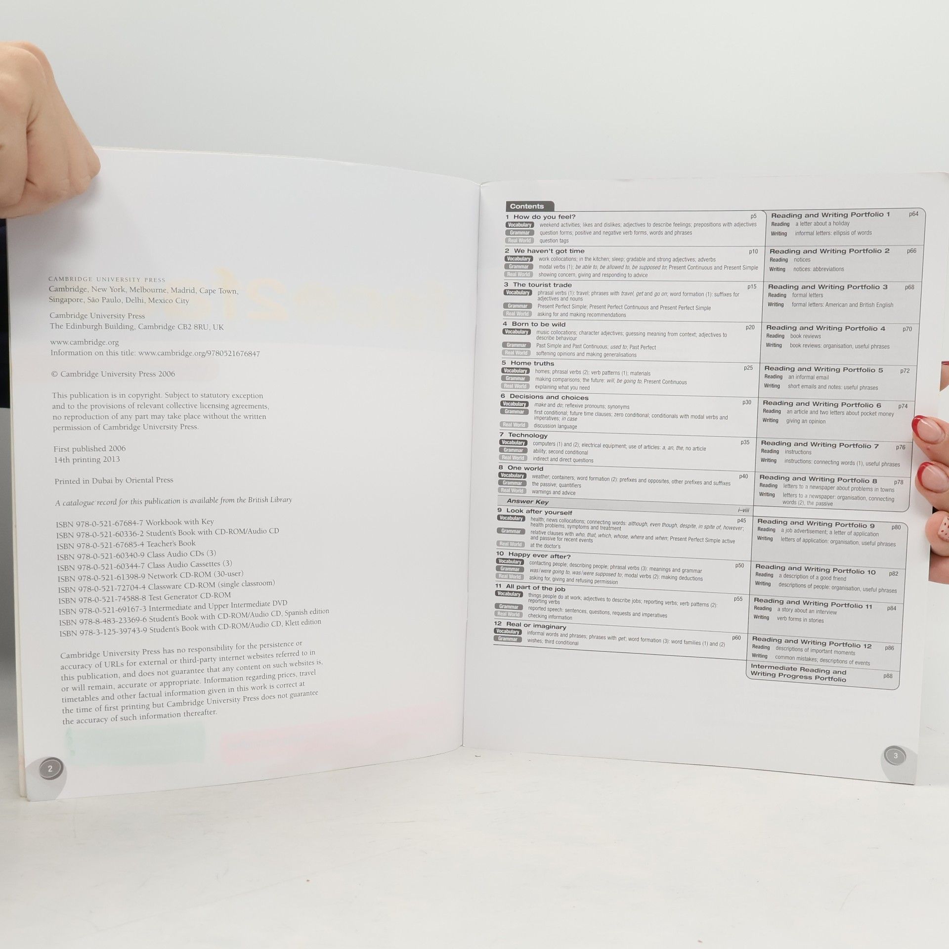 Gillie Cunningham Face2face Intermediate Workbook