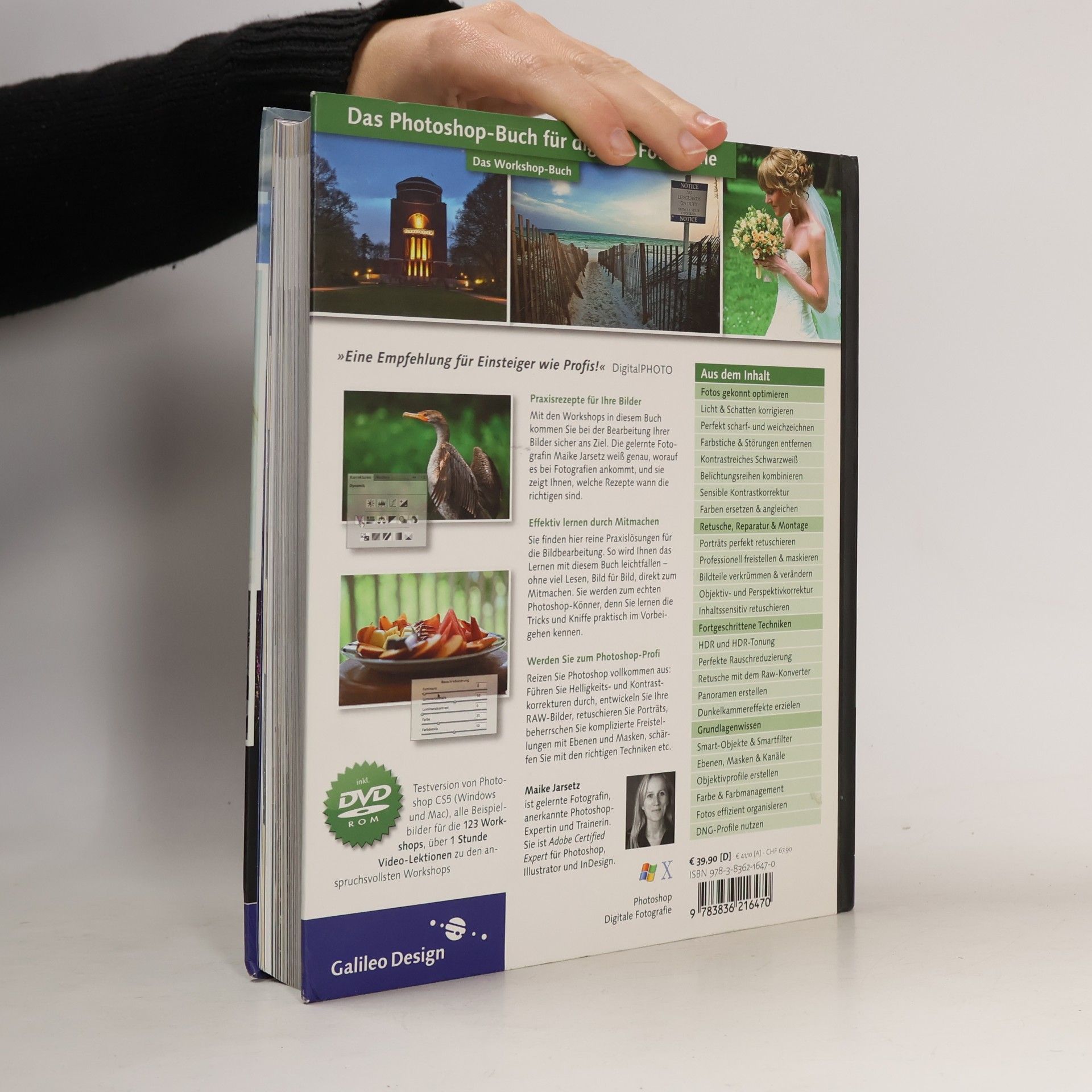 Maike Jarsetz Das Photoshop-Buch für digitale Fotografie