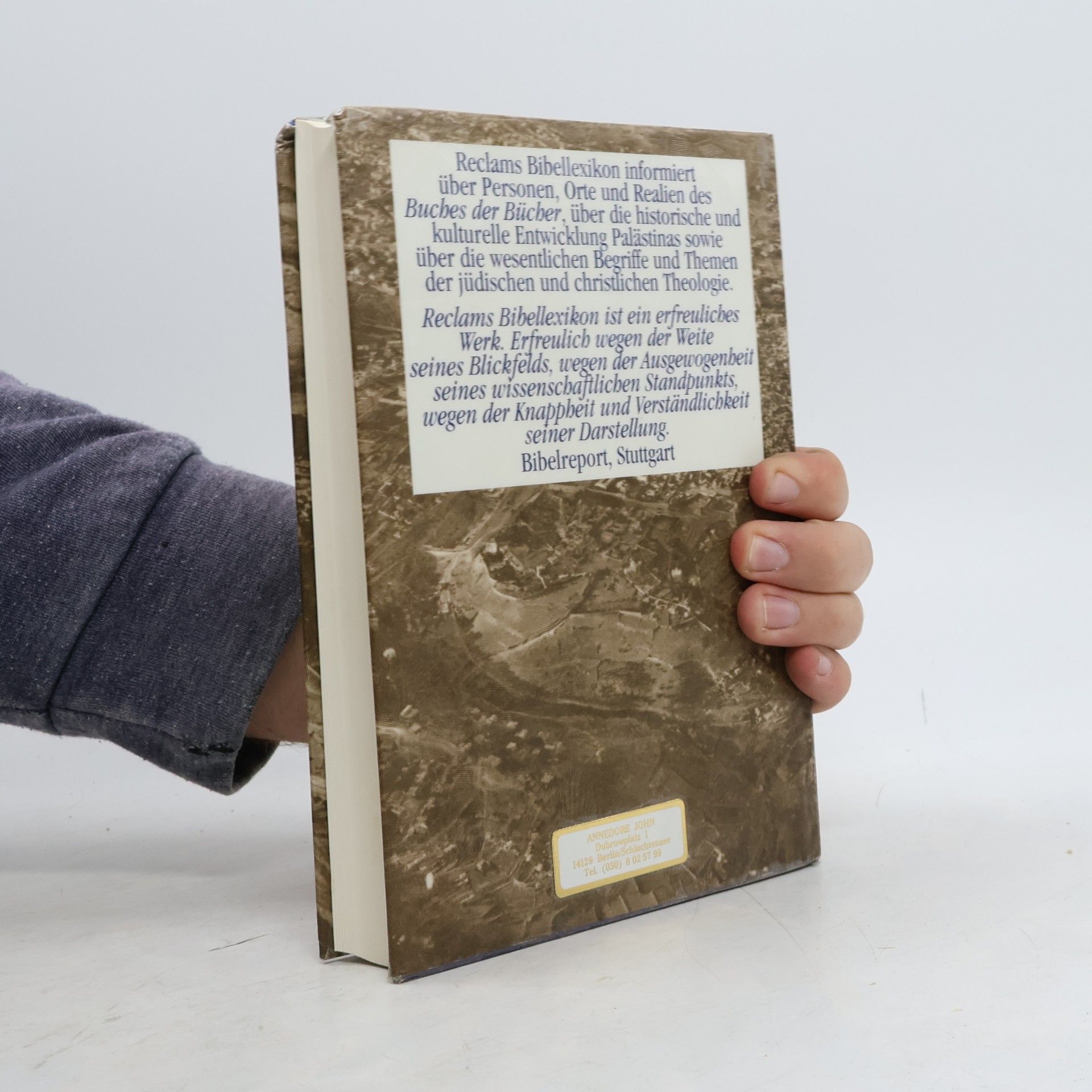 Autores varios Reclams Bibel Lexikon