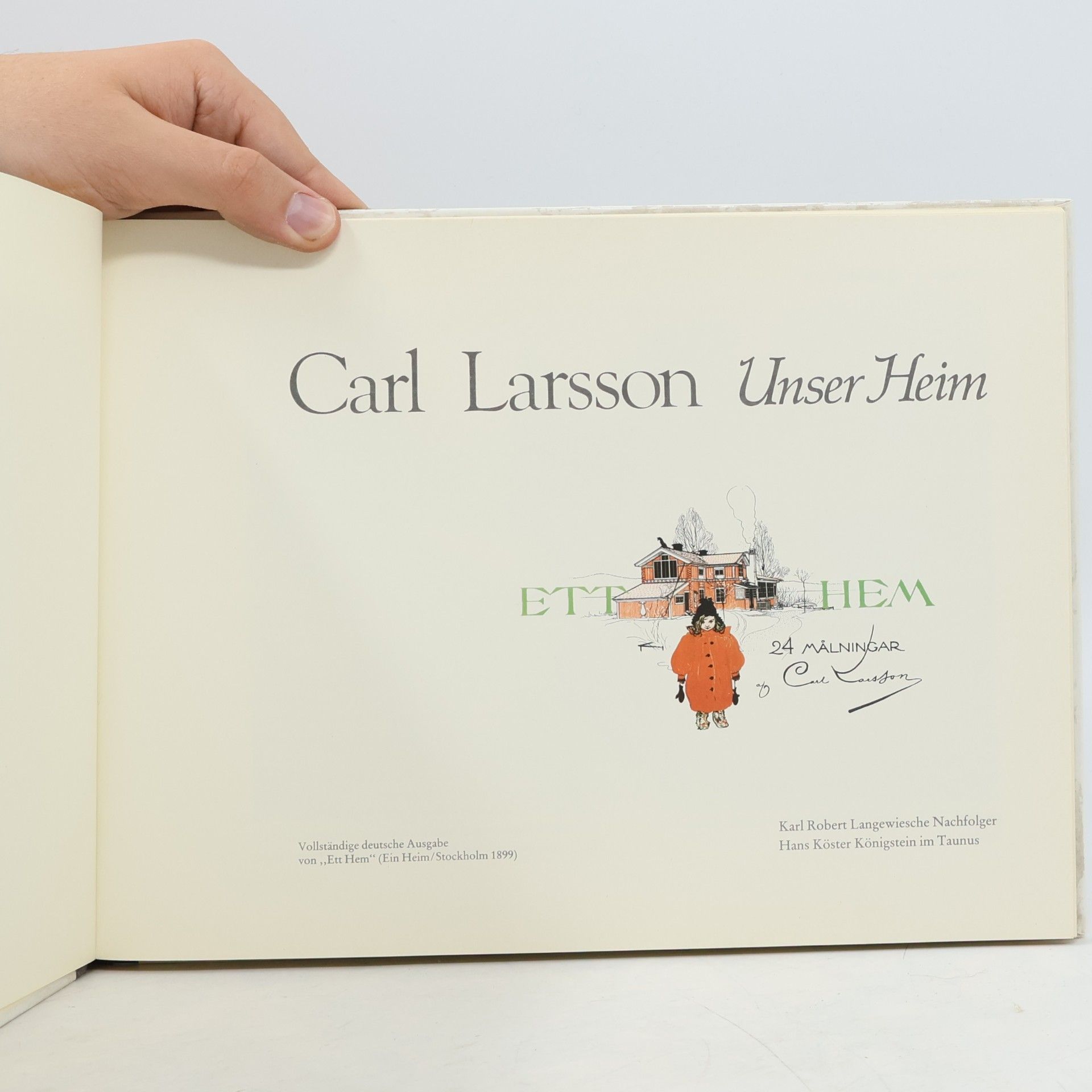 Carl Larsson Unser Heim