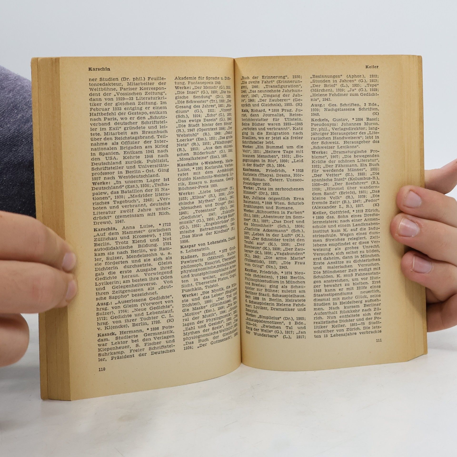 Autorenkollektiv Lexikon der deutschen Literatur