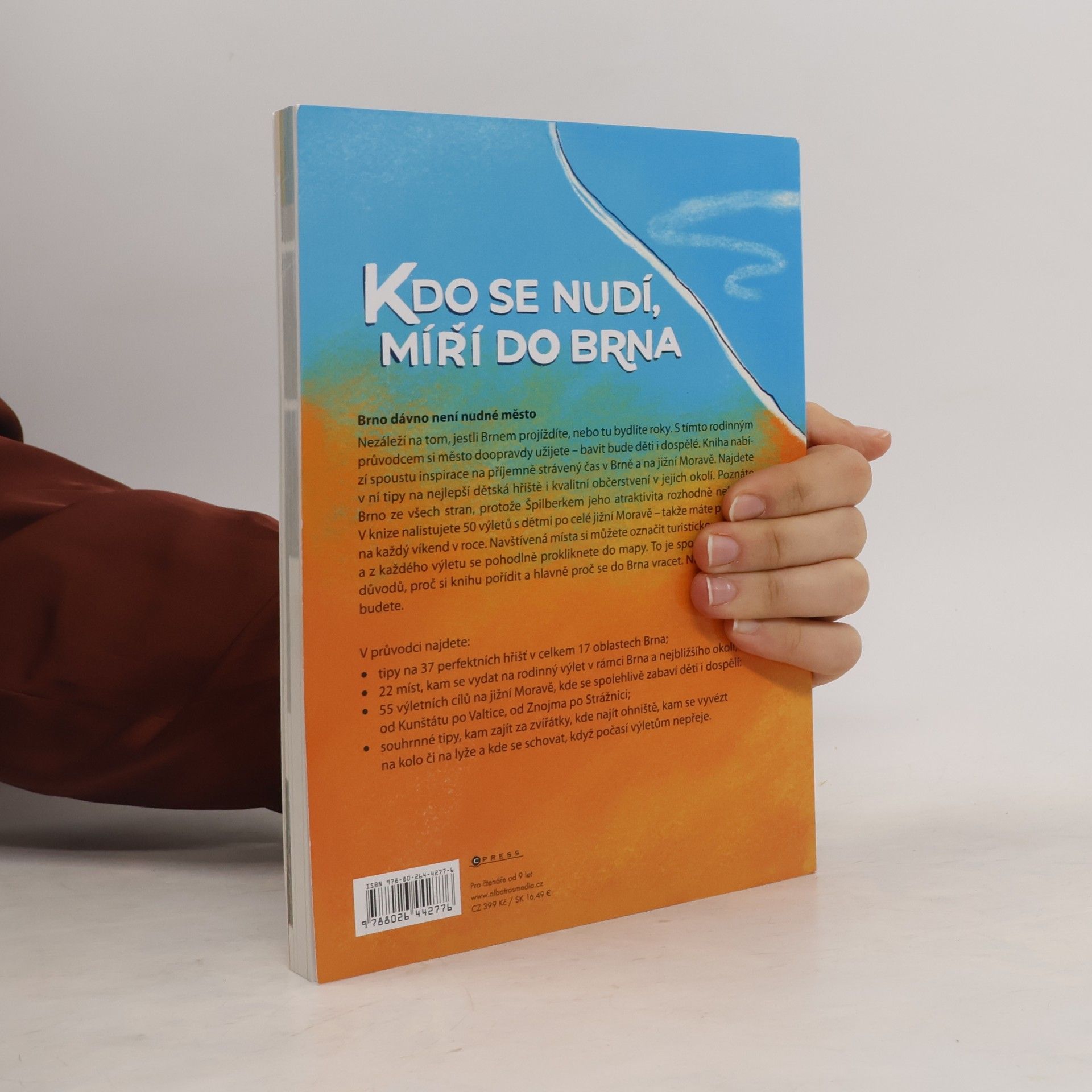 Martina Vidová Kdo se nudí, míří do Brna. Průvodce pro rodiče v Brně a na jižní Moravě.