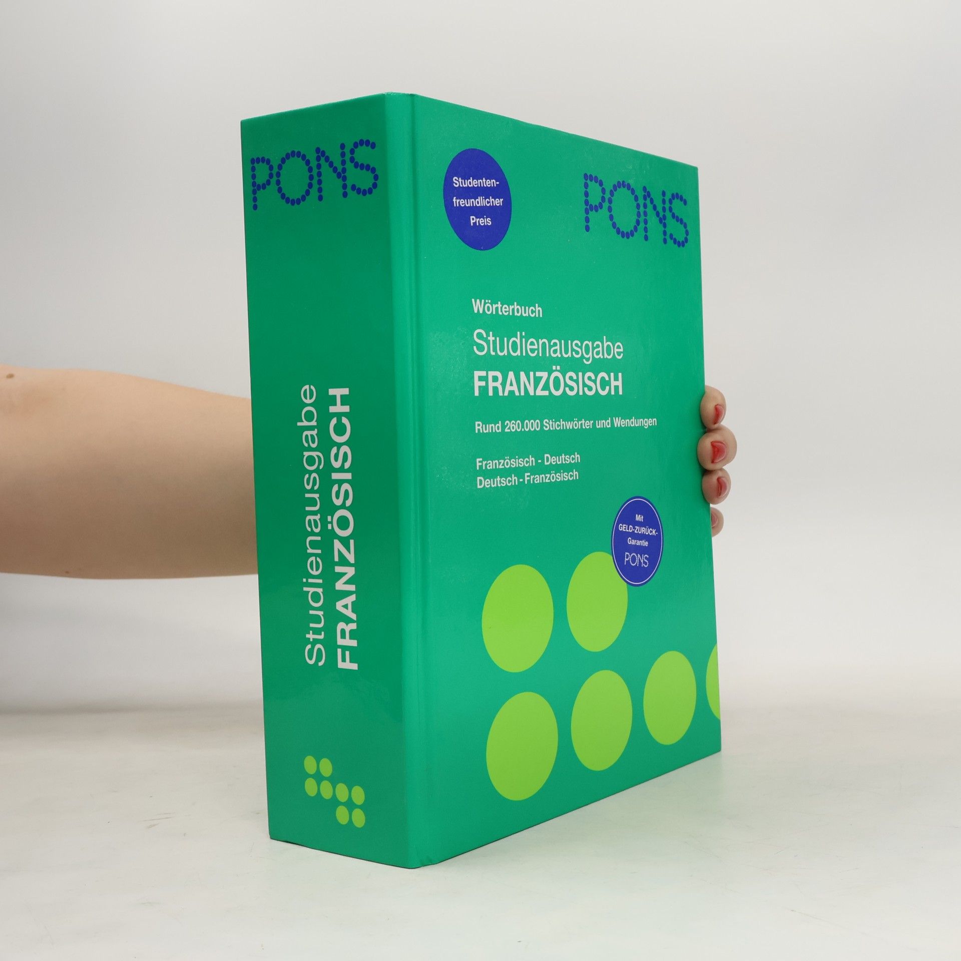 PONS Wörterbuch Studienausgabe Französisch. Französisch - Deutsch, Deutsch - Französisch