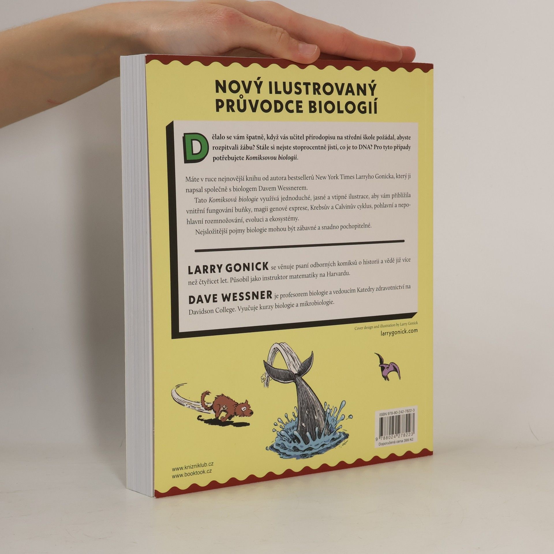 Larry Gonick Komiksová biologie