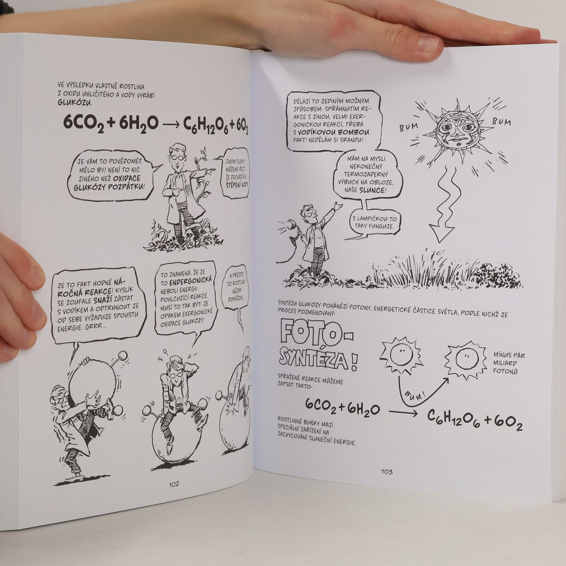 Larry Gonick Komiksová biologie
