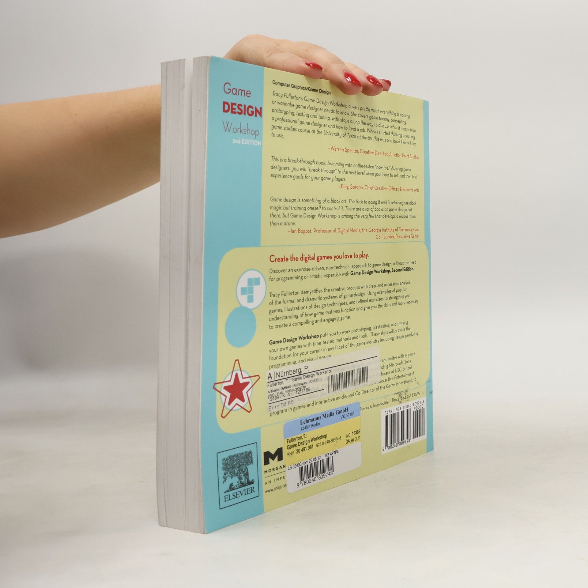 Tracy Fullerton Game design workshop: a playcentric approach to creating innovative games