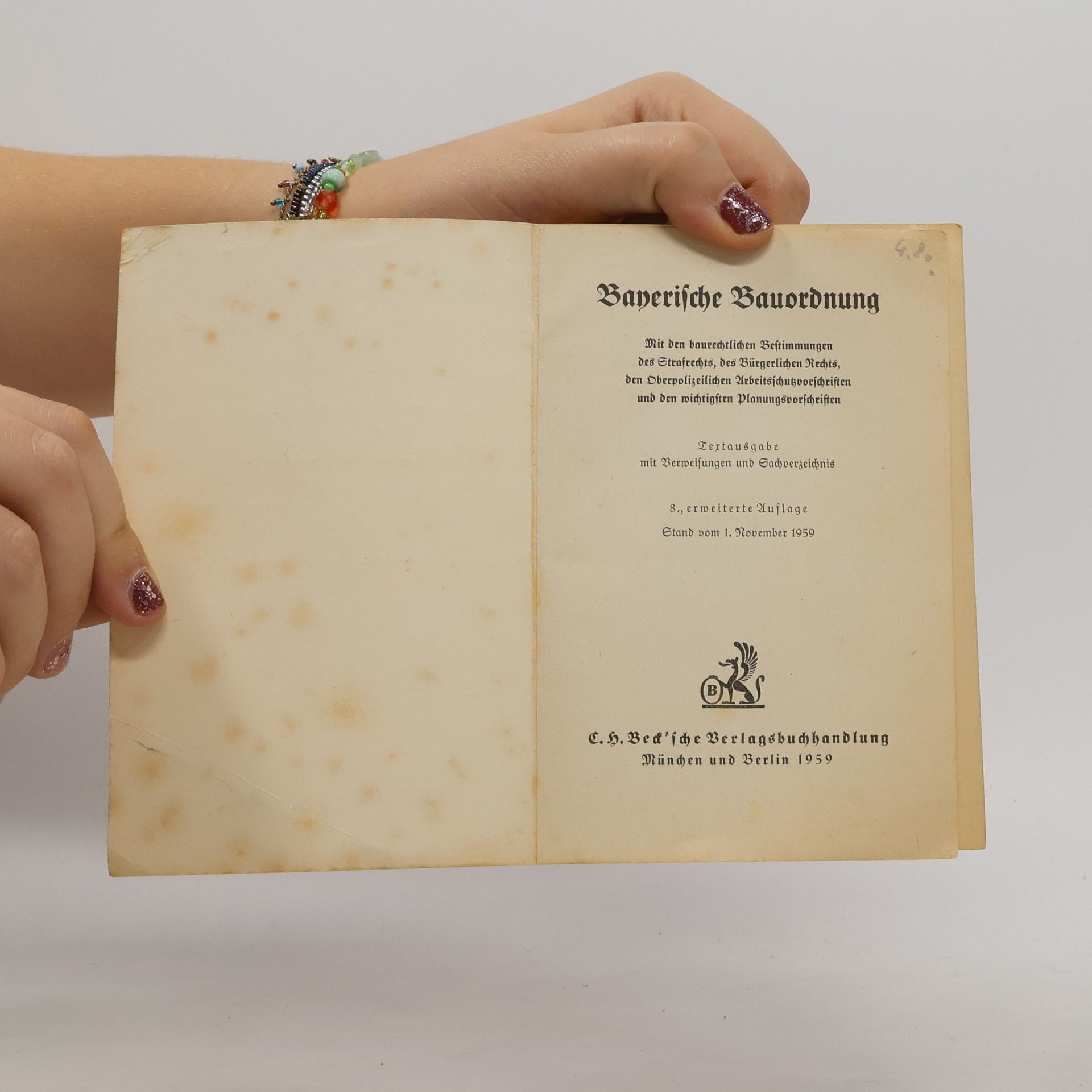 Autorenkollektiv Bayerische Bauordnung