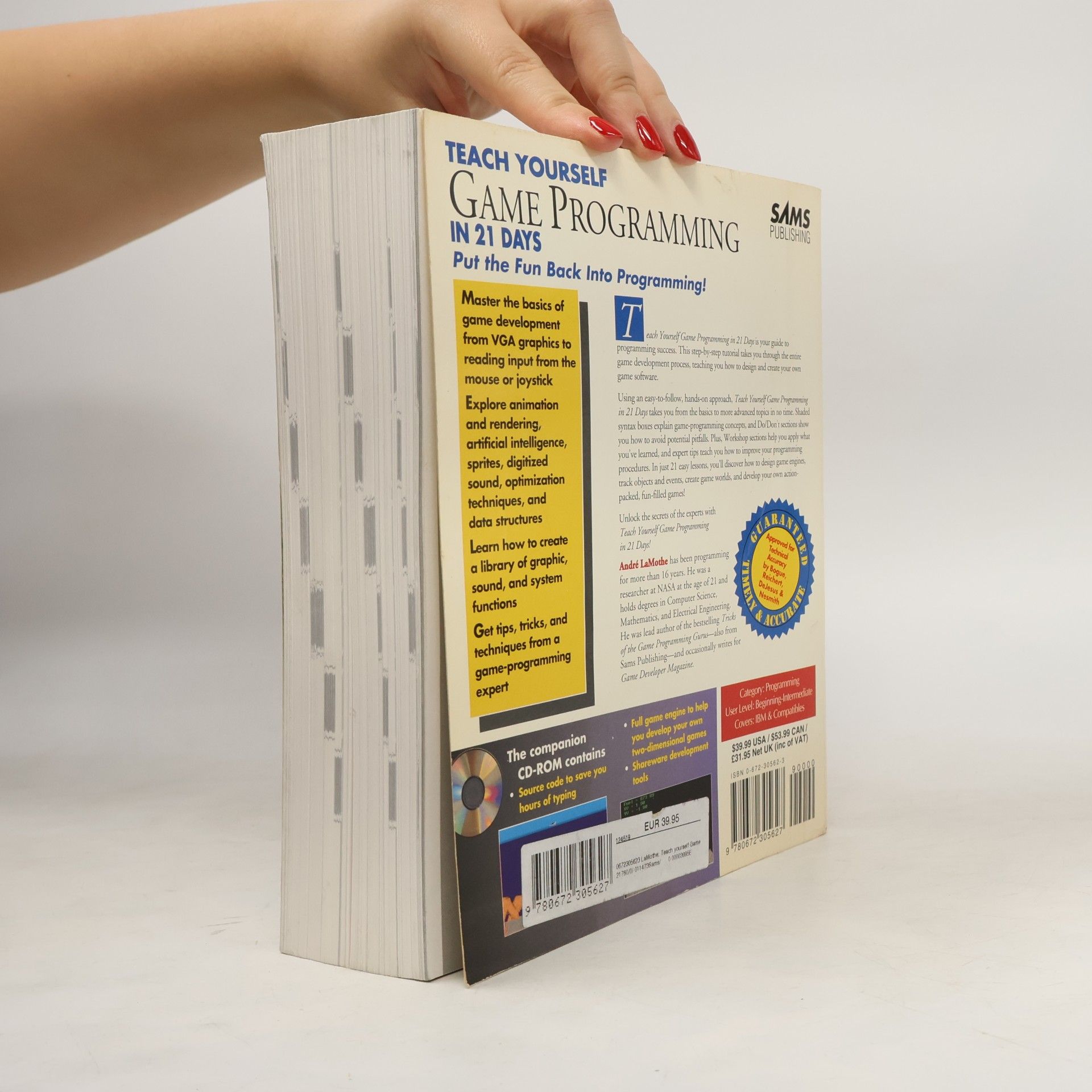 André LaMothe Teach Yourself Game Programming in 21 Days/Book and Cd-Rom