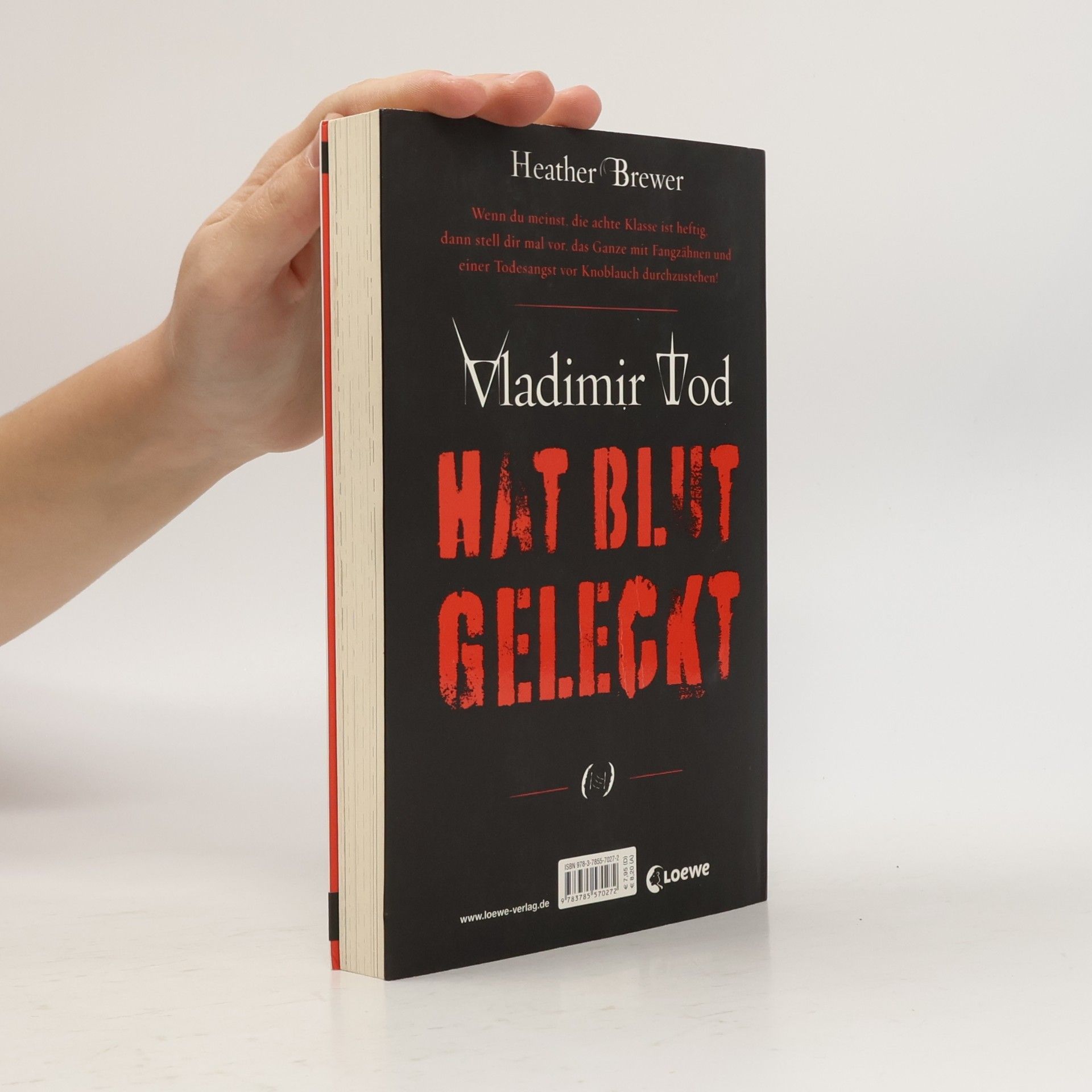 Heather Brewer Vladimir Tod hat Blut geleckt