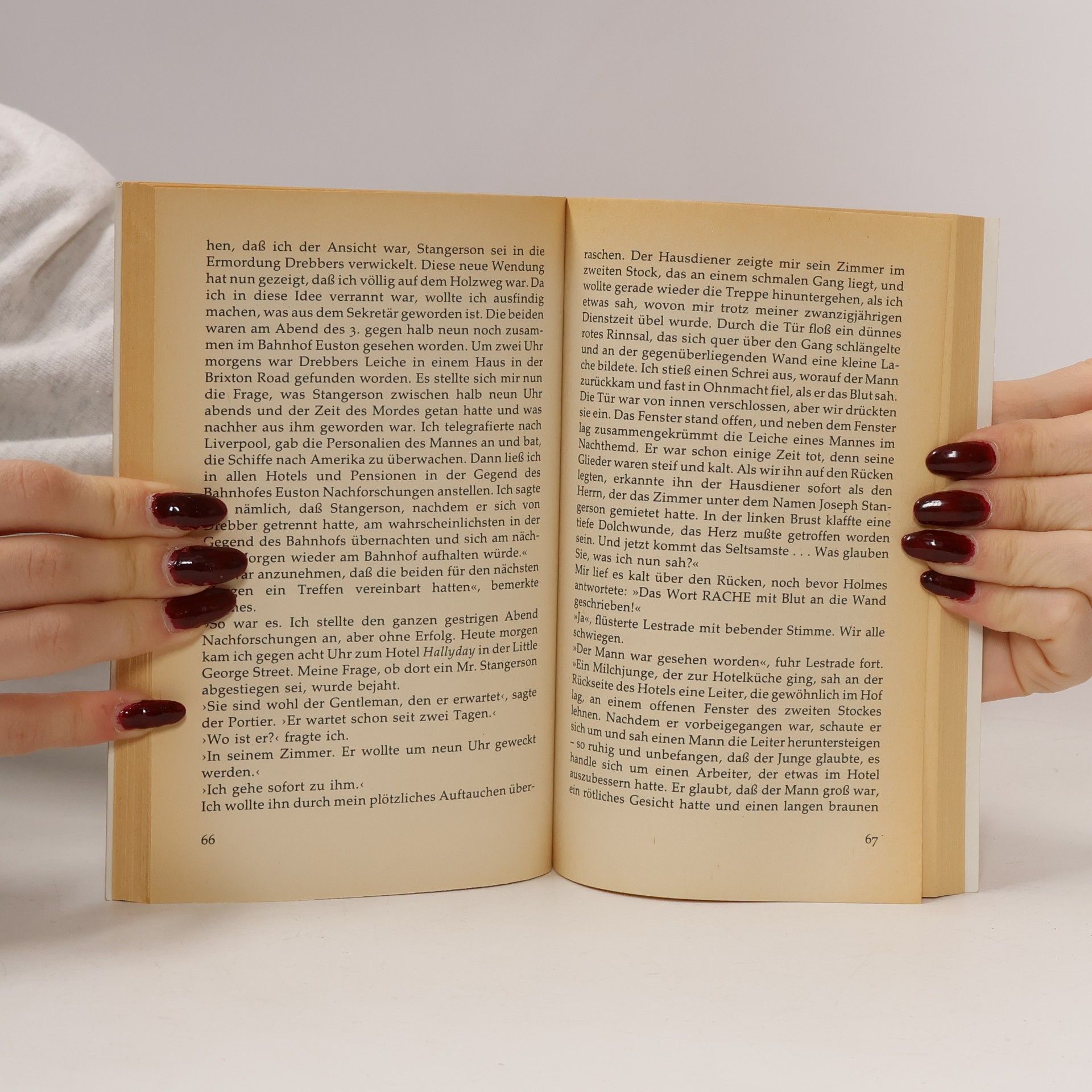 Arthur Conan Doyle Späte Rache