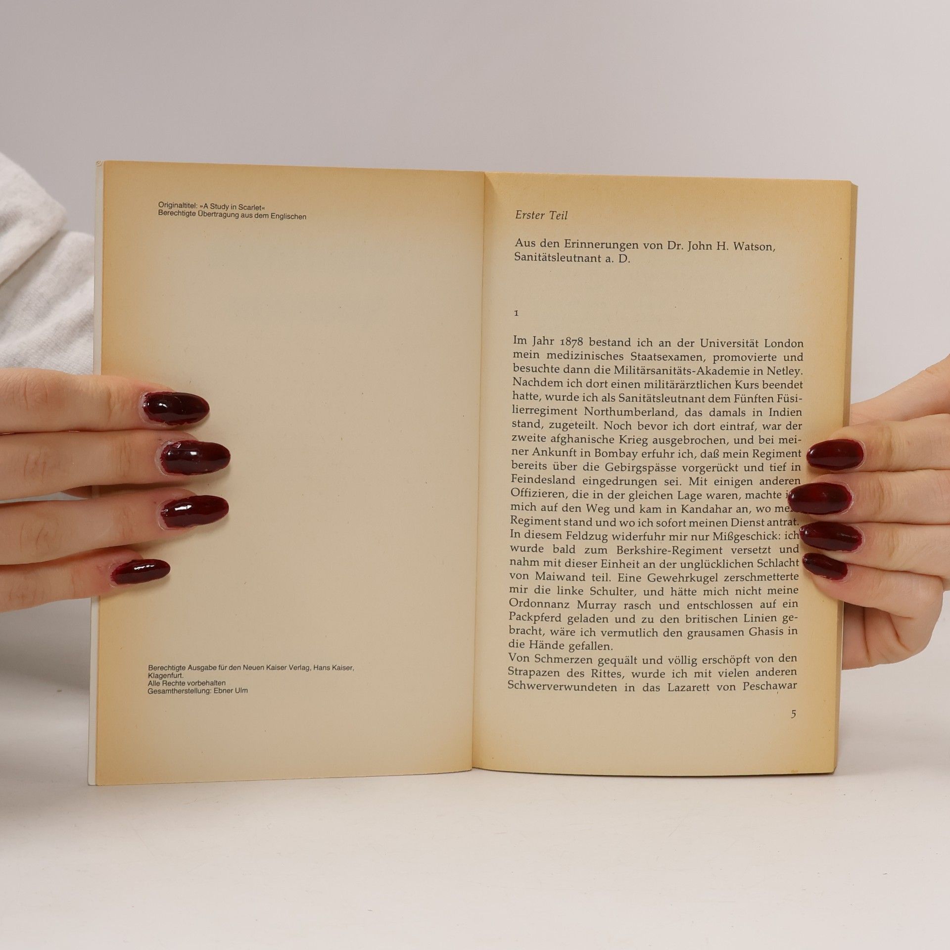 Arthur Conan Doyle Späte Rache