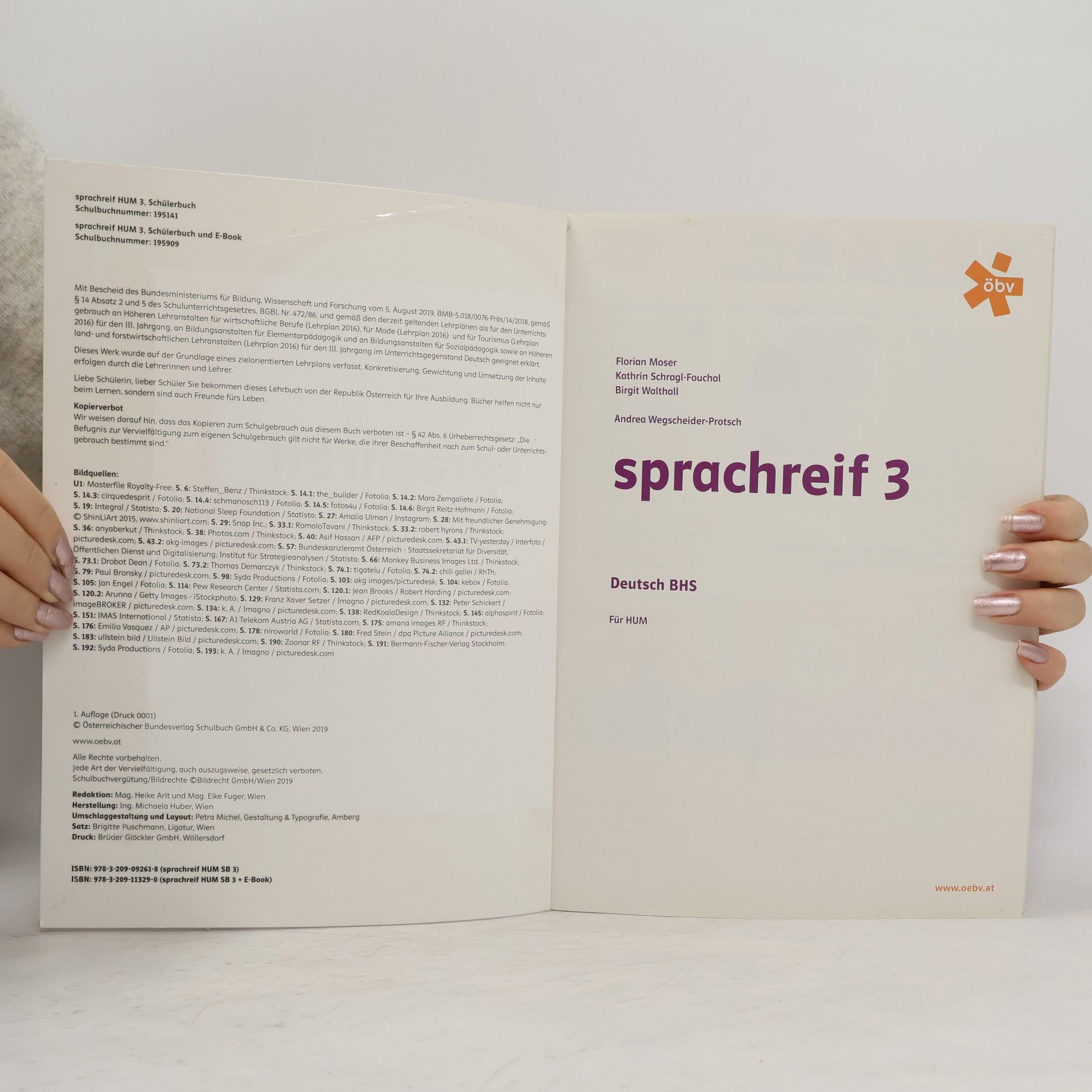 Autorenkollektiv Sprachreif - Deutsch, BHS 3