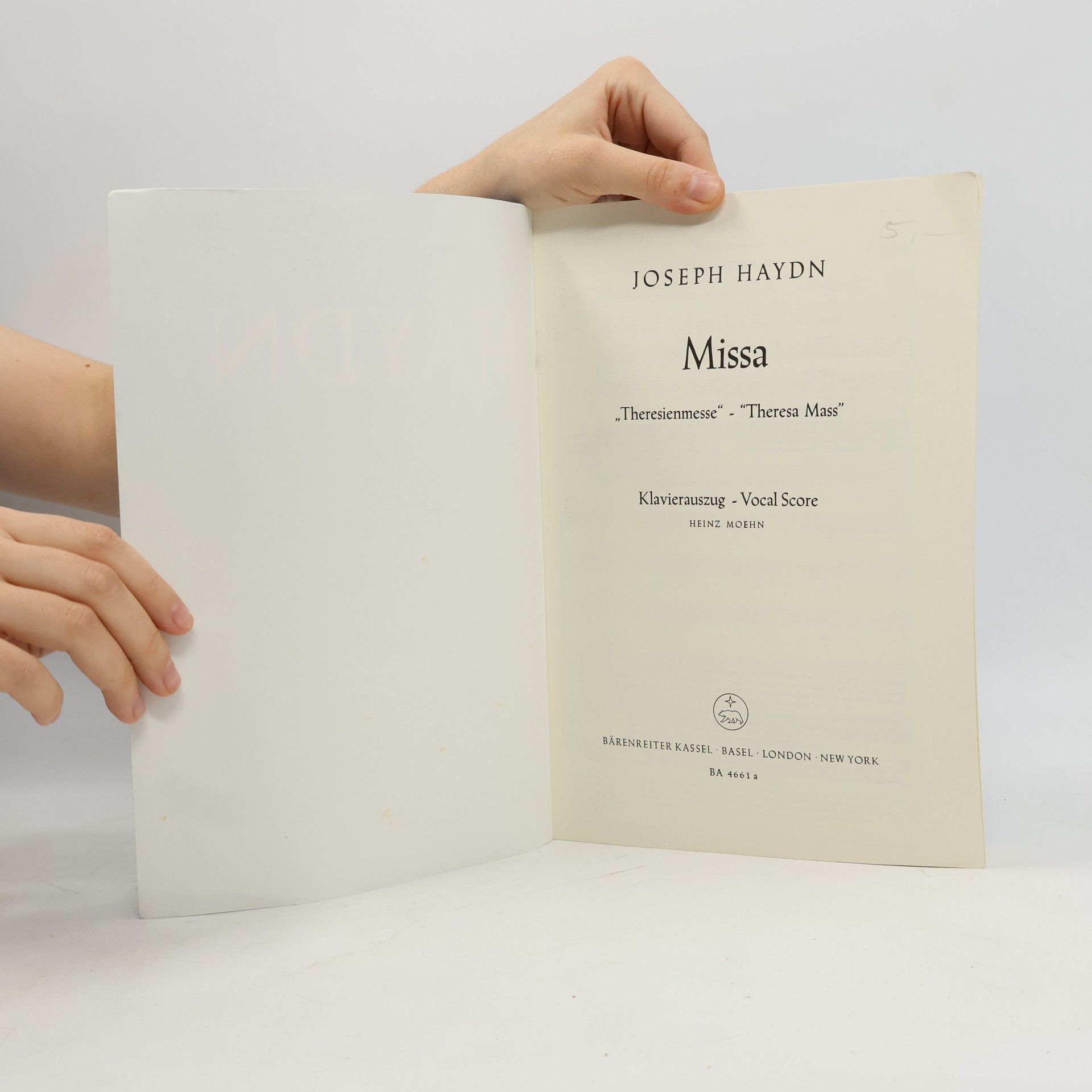 Joseph Haydn Missa „Theresienmesse“. Theresa Mass