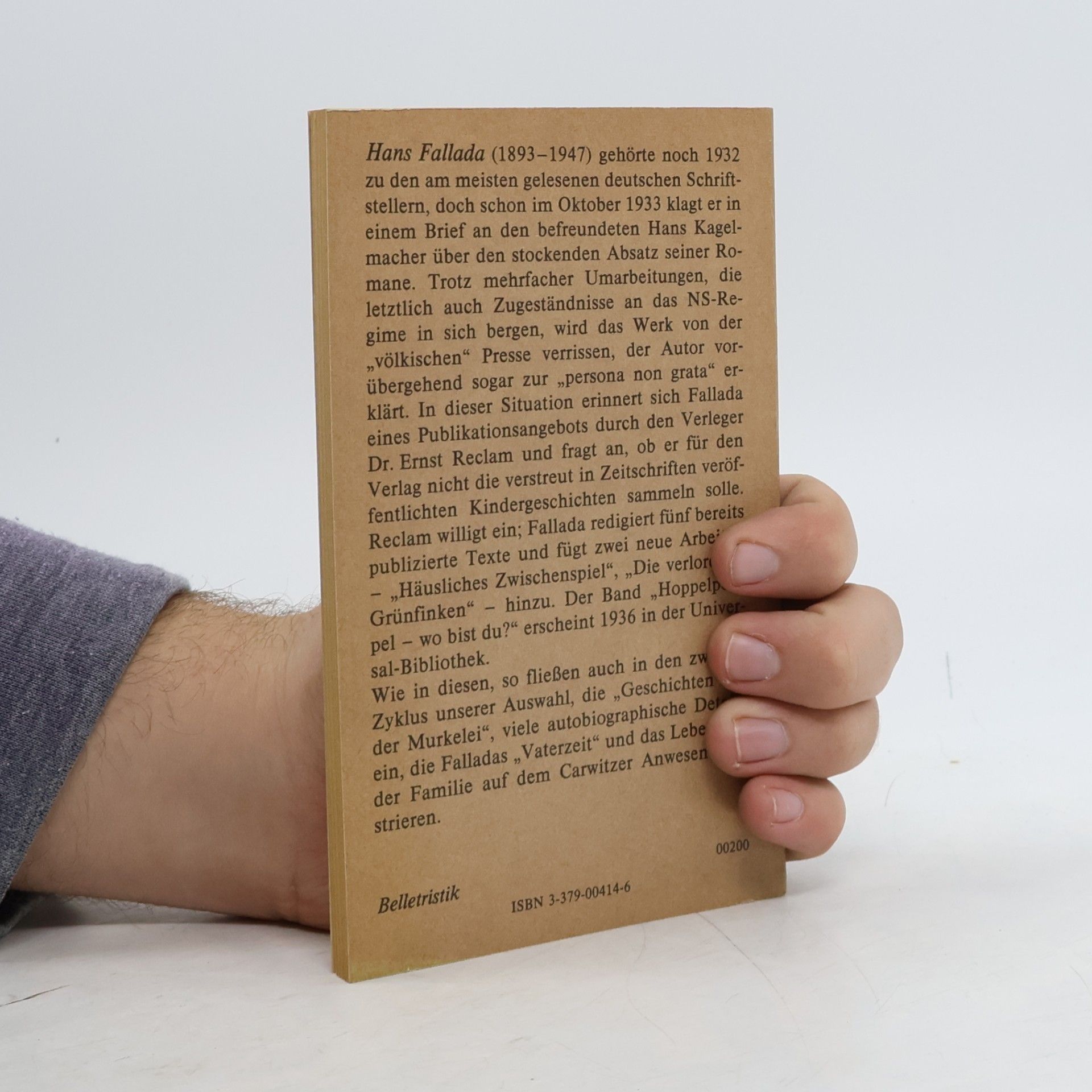 Hans Fallada Hoppelpoppel - wo bist du? Und andere Kindergeschichten