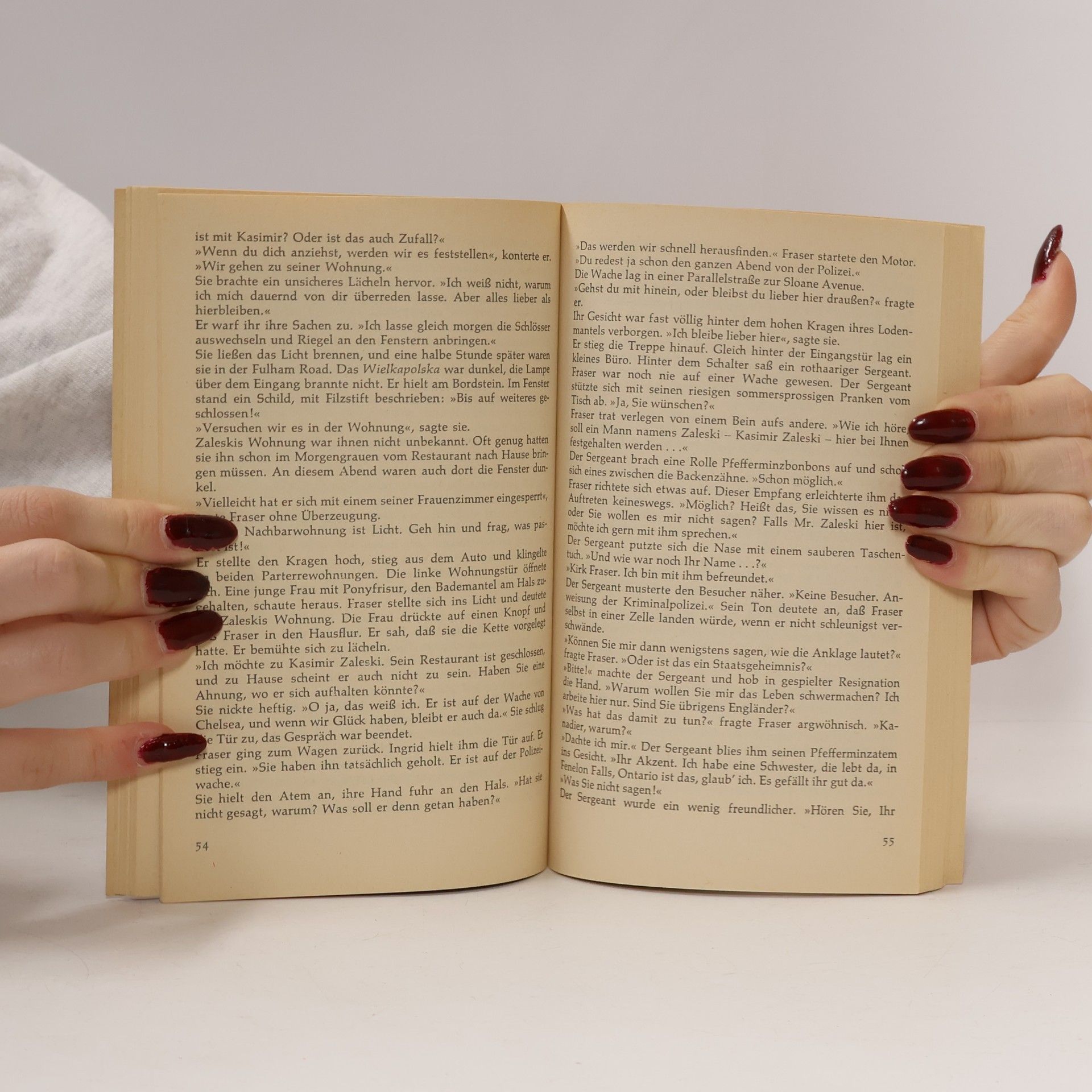 Donald A. MacKenzie Lange Finger, kurzer Spass