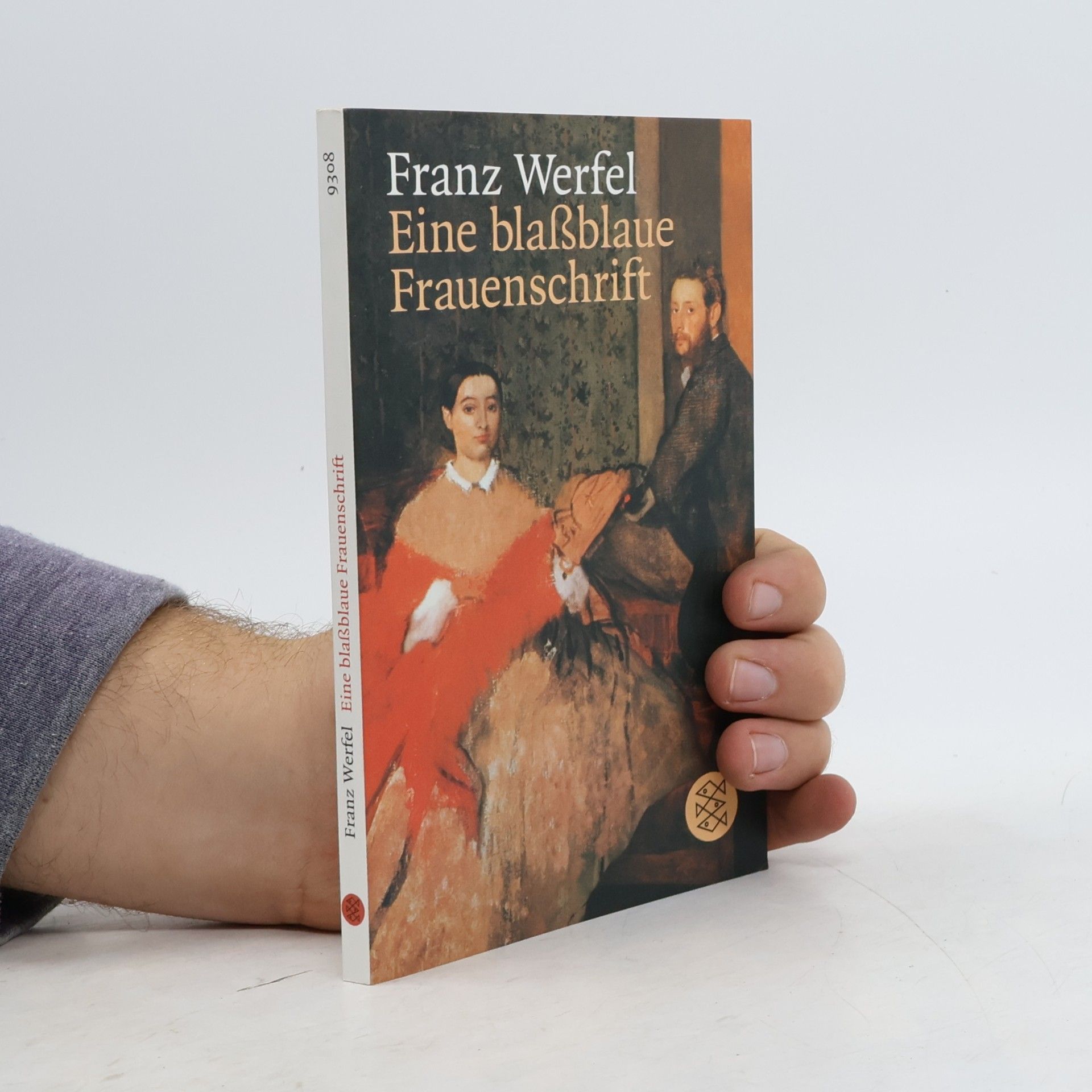 Eine blaßblaue Frauenschrift