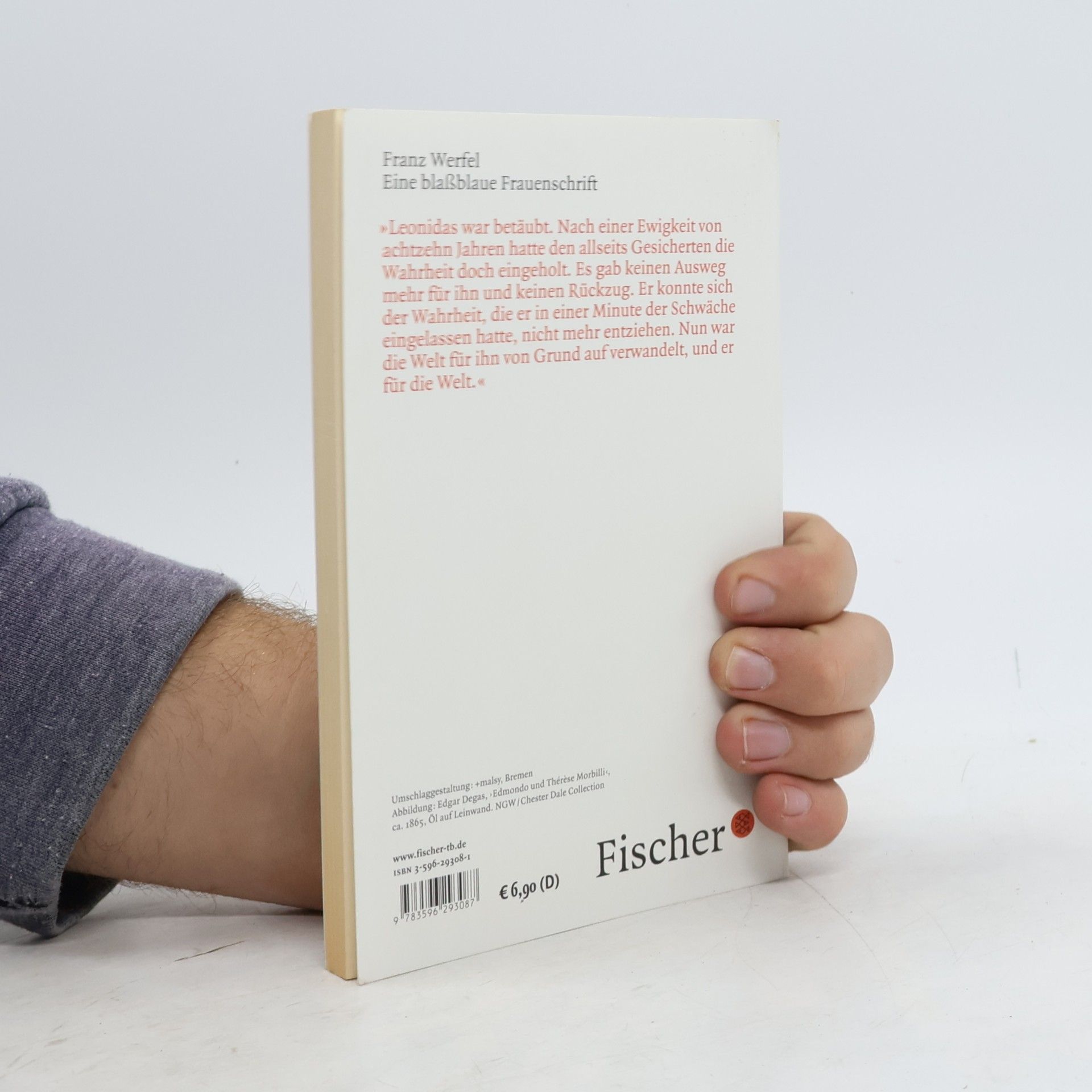 Franz Werfel Eine blaßblaue Frauenschrift