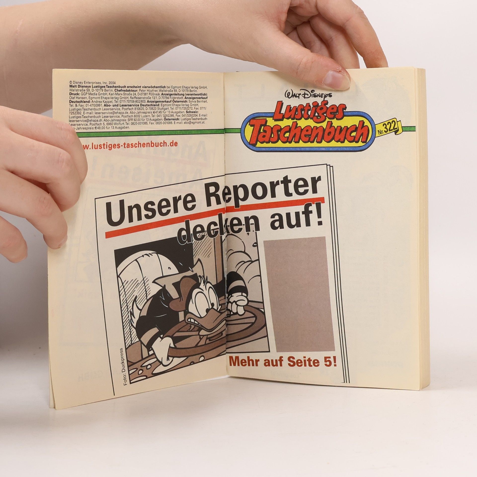 Walt Disney Lustiges Taschenbuch 322. Angriff der Ameisen