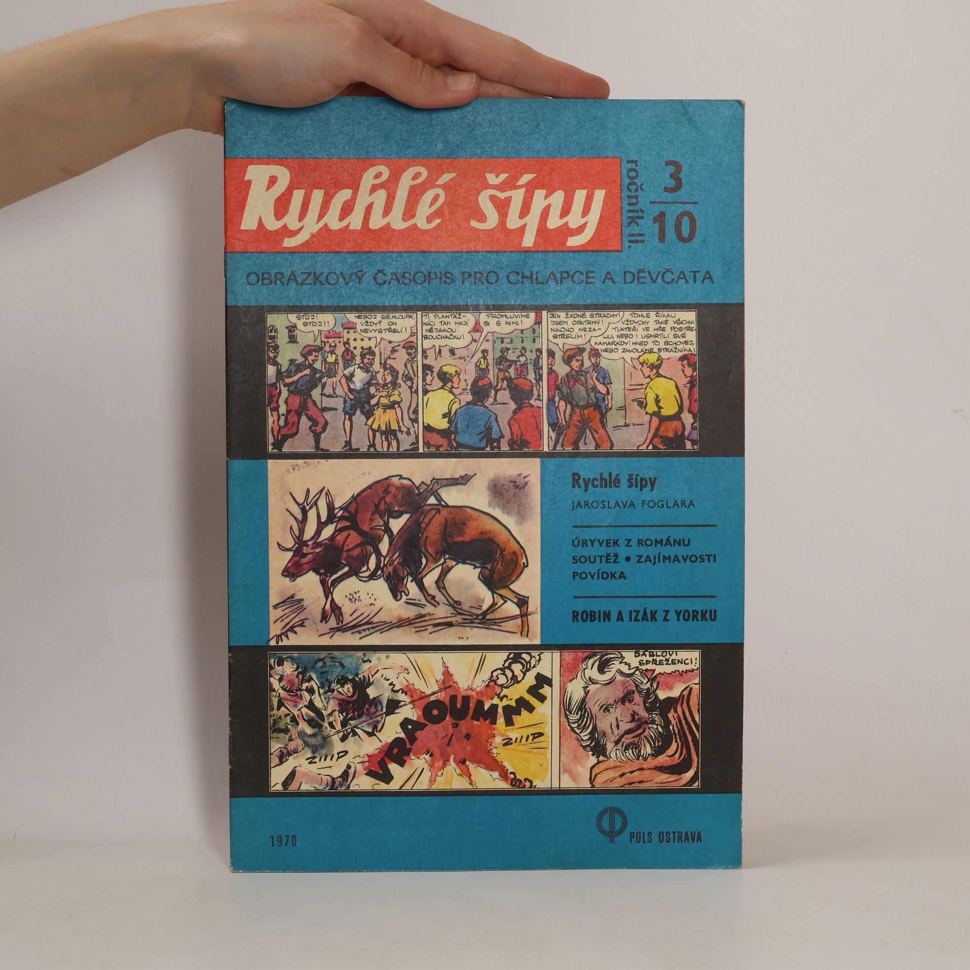Jaroslav Foglar Rychlé šípy ročník II., 3/10