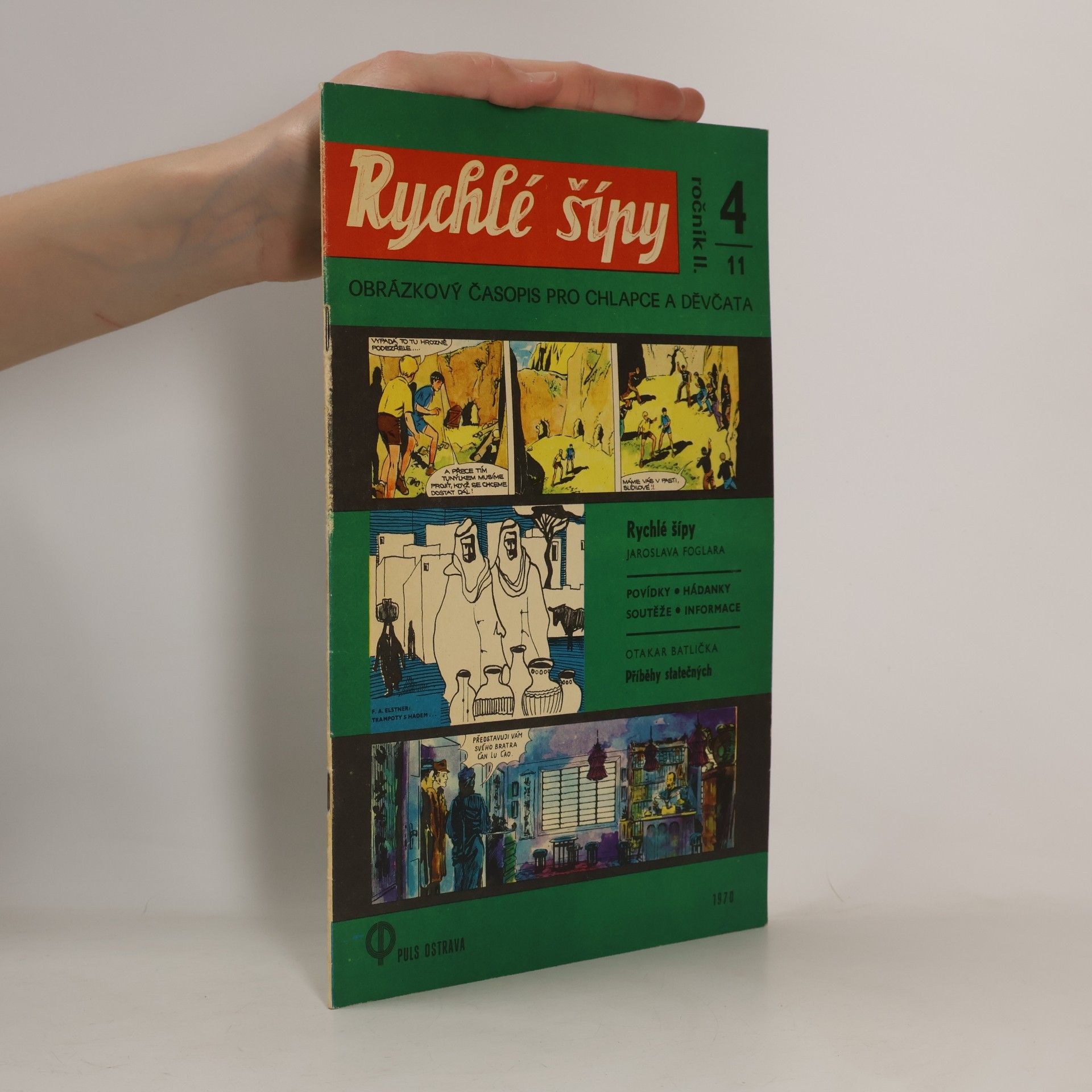 Jaroslav Foglar Rychlé šipy. Časopis 4/11